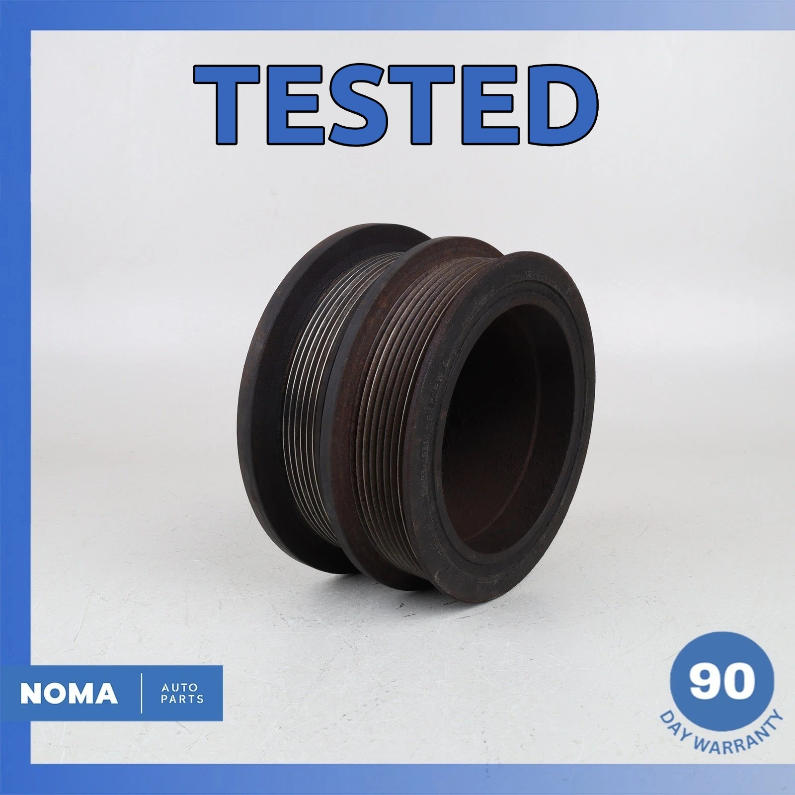 01-03 Jaguar X100 XKR 4.0L S/C Harmonic Balancer Crankshaft Pulley AJ85317 OEM 01-03 Jaguar X100 XKR 4.0L S/C Harmonic Balancer Crankshaft Pulley AJ85317 OEM