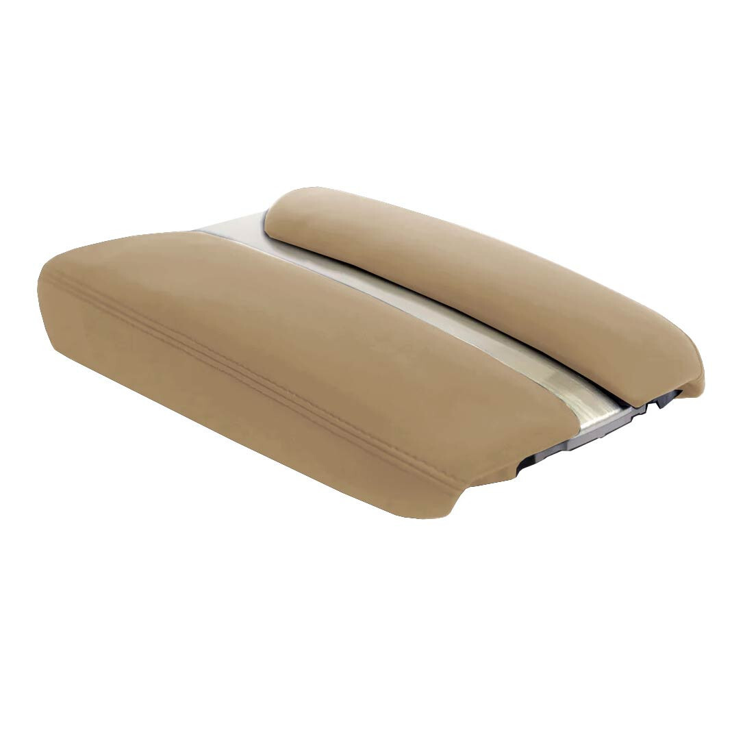 Center Console Armrest Leather Cover Fits Nissan Murano 15-20 Beige