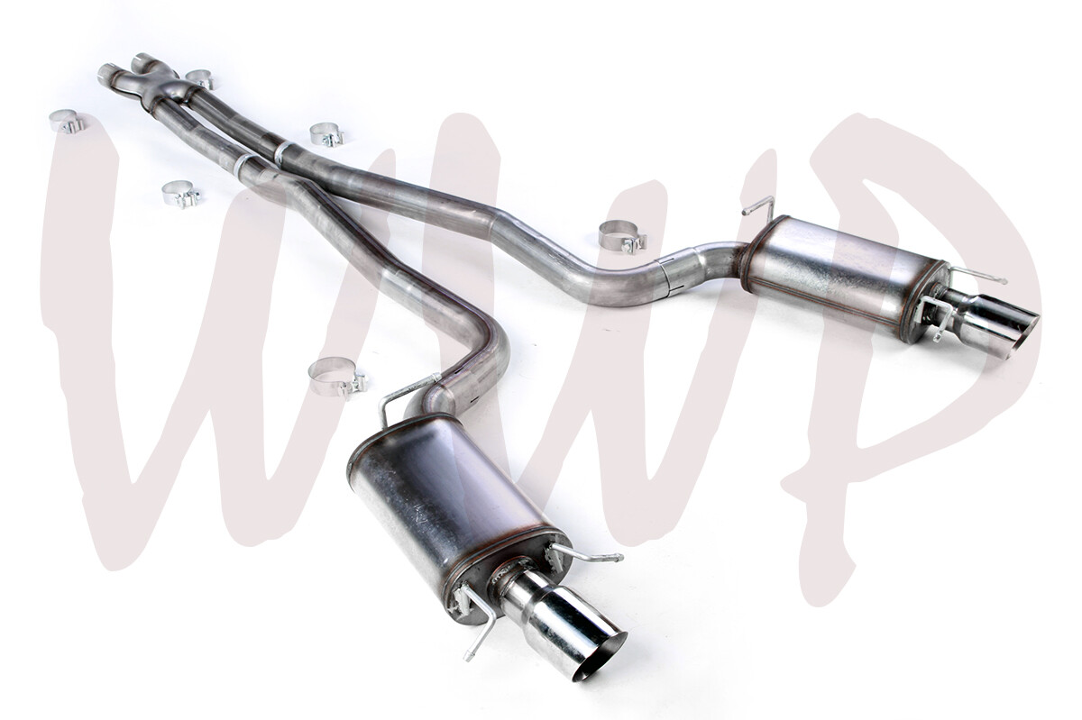 Stainless Steel CatBack Exhaust Muffler System 09-14 Cadillac CTS-V Sedan LSA X Stainless Steel CatBack Exhaust Muffler System 09-14 Cadillac CTS-V Sedan LSA X