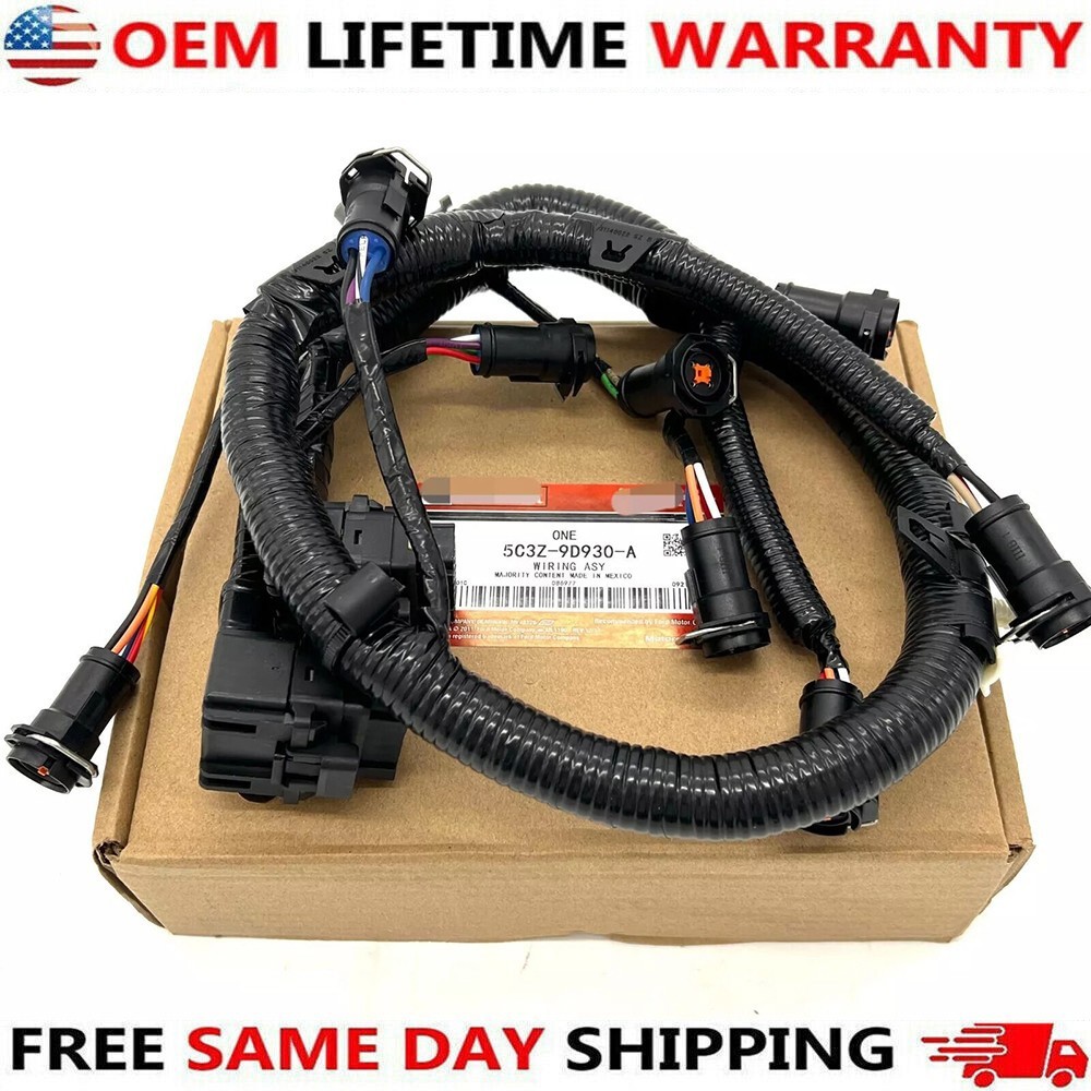 OEM 5C3Z9D930A Powerstroke FICM Fuel Injector Module Wiring Harness For F 6.0L
