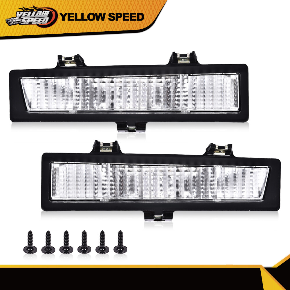 Fits For 1981-1988 Monte Carlo SS Front Park and Turn Signal Light Set New 