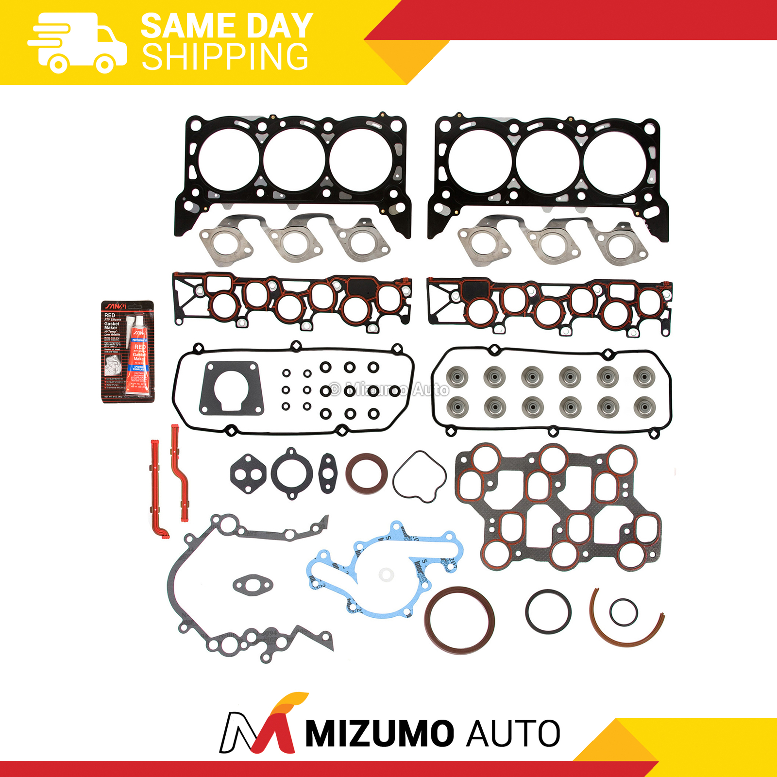 Full Gasket Set Fit 98-04 Ford Mustang E150 E250 F150 3.8L 4.2L VIN 2 OHV 12V