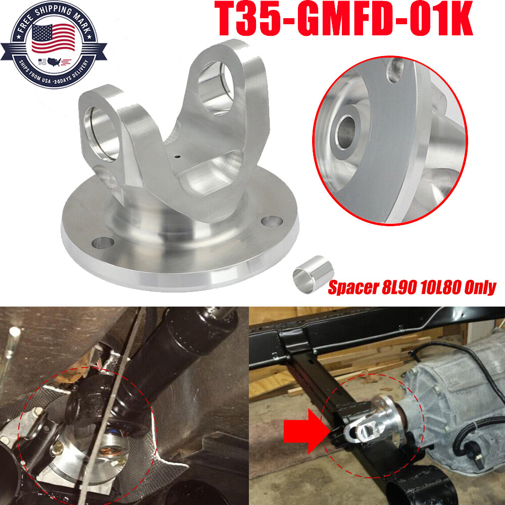 3-Bolt Adapter Flange Yoke Kit For GM 6L80 - 6L90 - 8L90 - 10L90 T35-GMFD-01K