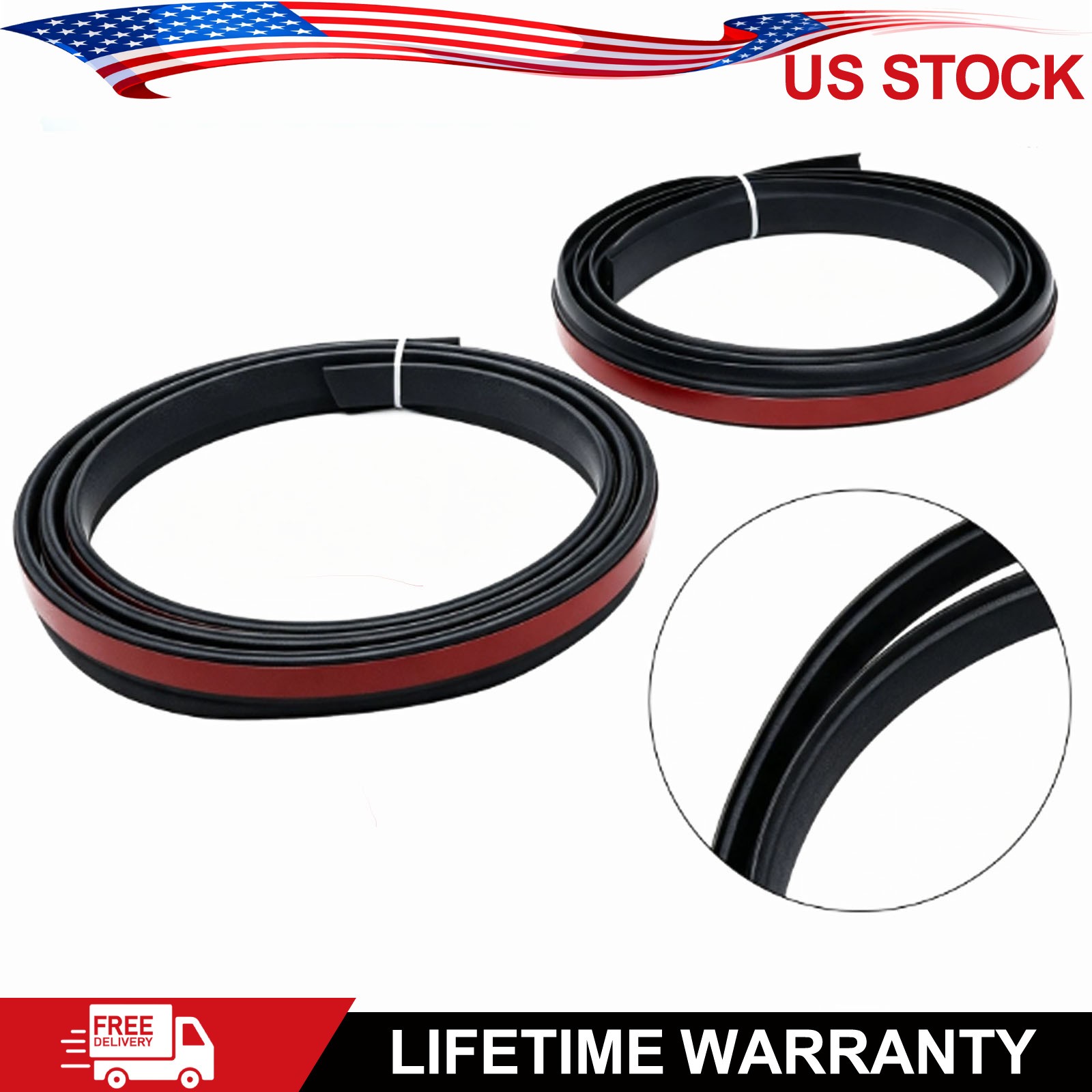 Left+Right Roof Molding For 2011-22 Jeep Grand Cherokee 55079291AD 55079290AD