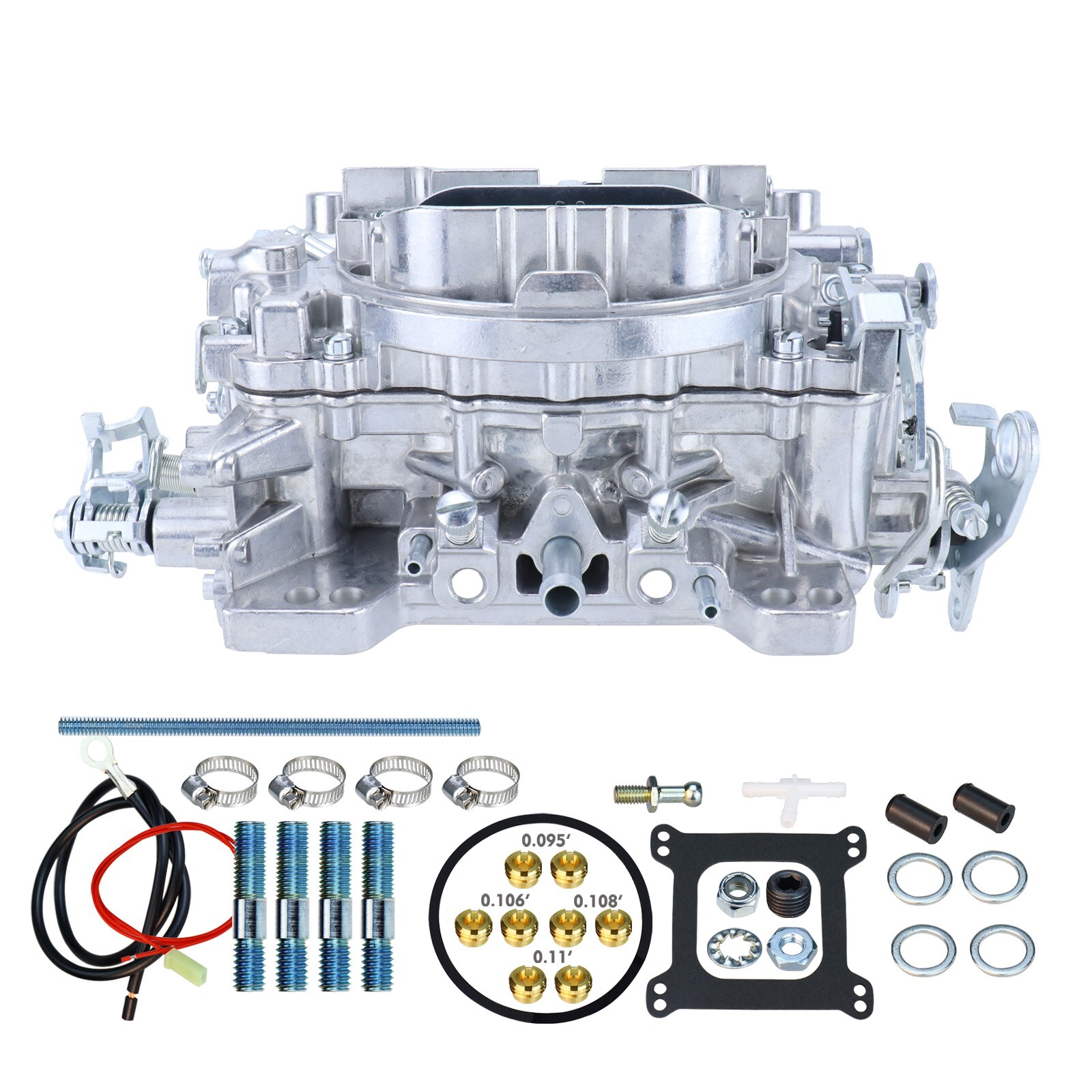 650 CFM Carburetor for Edelbrock 1905 AVS2 Series Manual Choke 4 Barrel