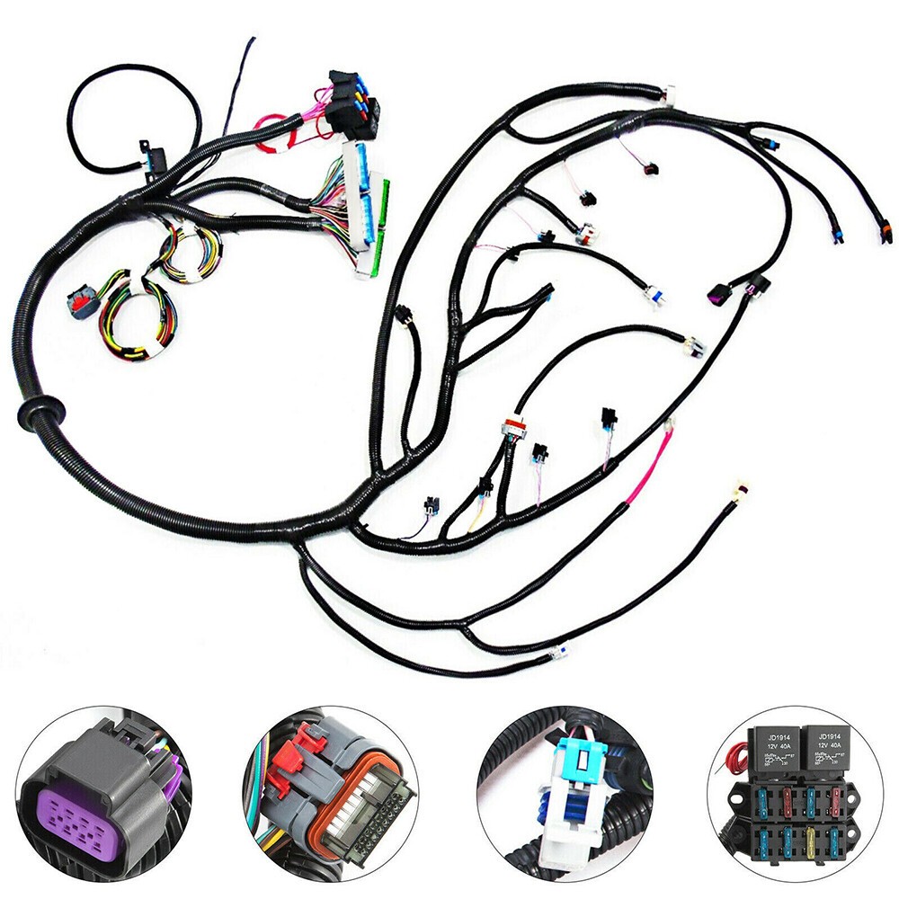For 03-07 LS Swap Vortec Stand Alone Wiring Harness 4L60E 4.8L 5.3L 6.0L DBW LS3 For 03-07 LS Swap Vortec Stand Alone Wiring Harness 4L60E 4.8L 5.3L 6.0L DBW LS3