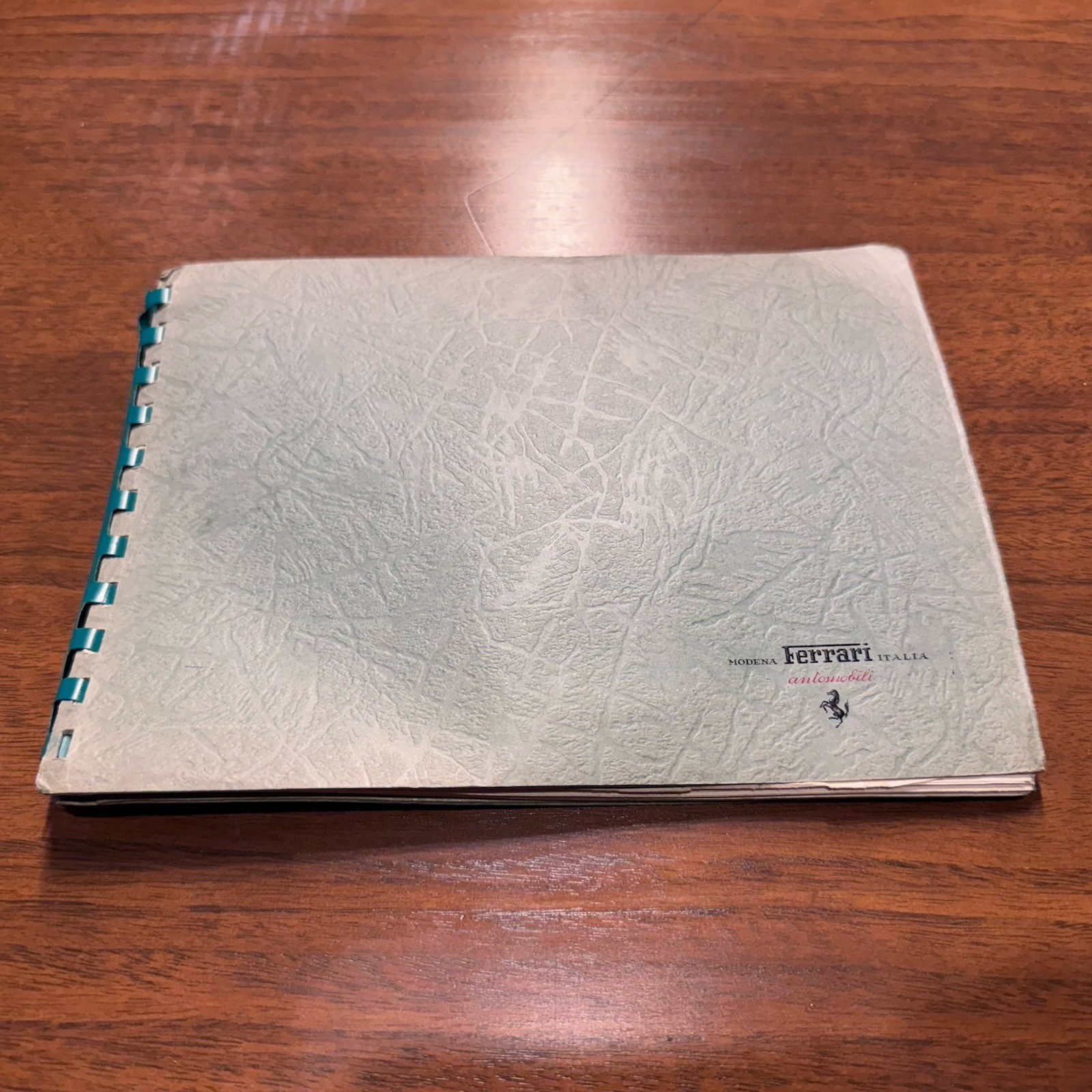 FERRARI GT 250 OEM Owners Manual Italy AMERIC | USERS OWNERS MANUAL 1958-1961 FERRARI GT 250 OEM Owners Manual Italy AMERIC | USERS OWNERS MANUAL 1958-1961