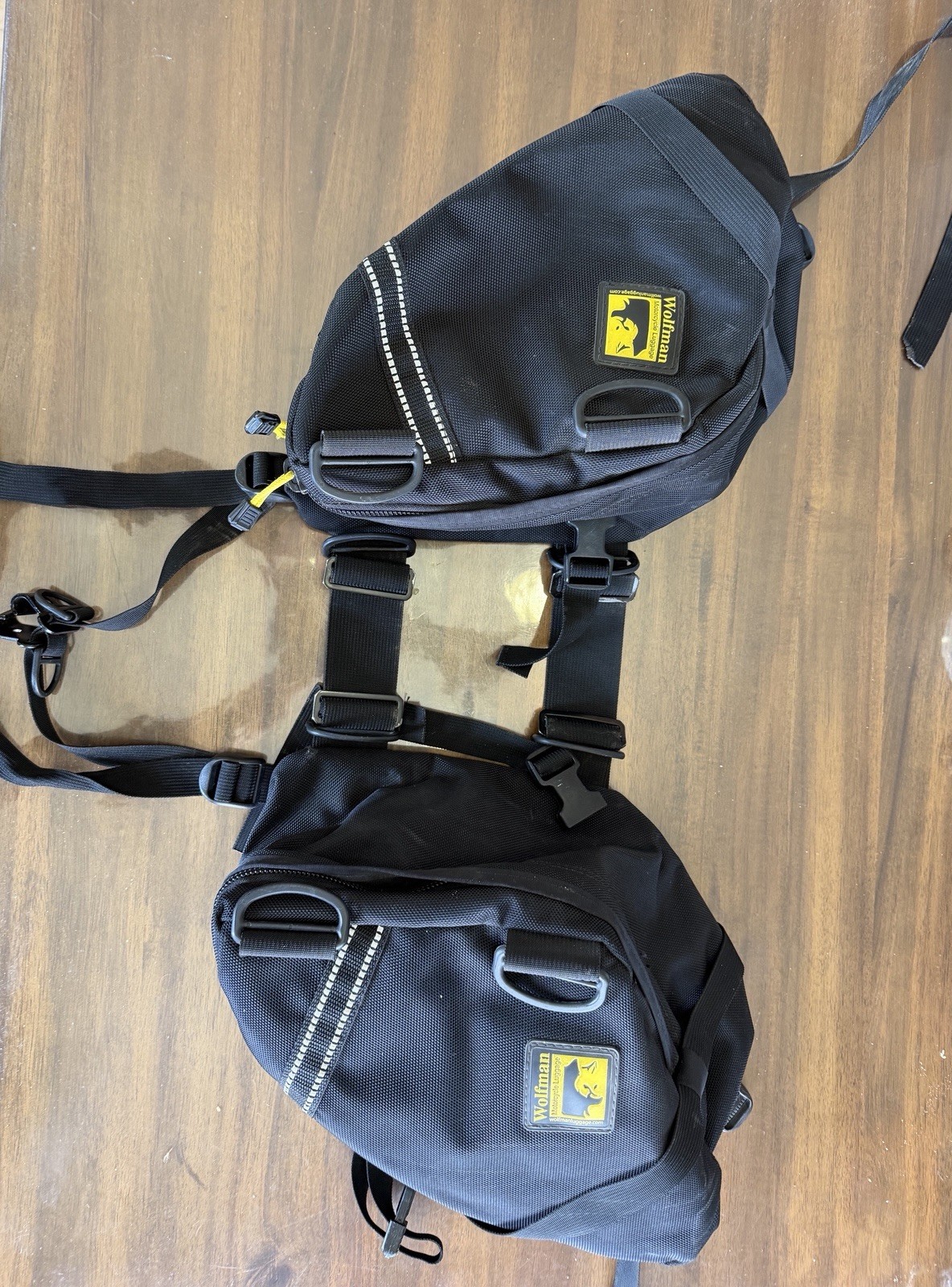 Wolfman Luggage E-12 Saddle Bags Made In USA