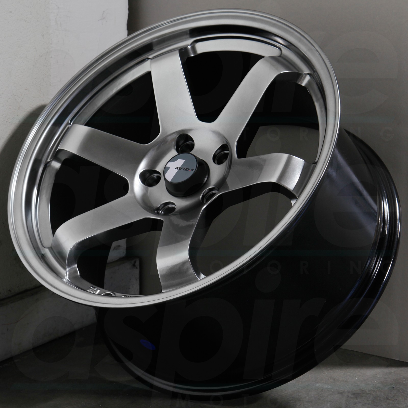 18x8/18x9.5 Hyper Black Wheels AVID1 AV06 5x114.3 35/38 (Set of 4) 73.1 18x8/18x9.5 Hyper Black Wheels AVID1 AV06 5x114.3 35/38 (Set of 4) 73.1
