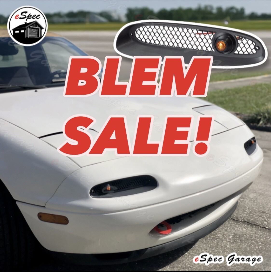 BLEM SALE Mazda Miata 1990-1997 Intake Turn Signals V2 MX-5 NA | eSpec Garage