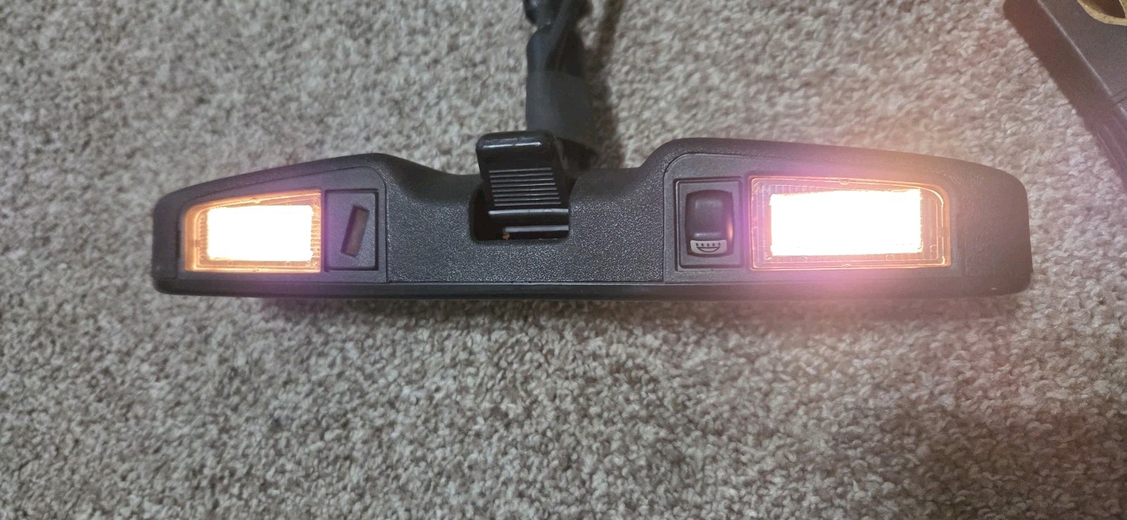 Tested 1990-1996 Corvette C4 OEM Rear View Mirror Map Lights It Is  Working OEM 