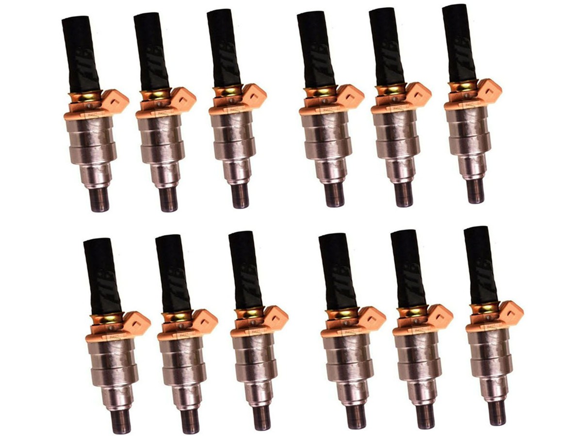 12pcs Upgrade Flow Matched Fuel Injectors For 1981-1992 Jaguar 5.3L V12 XJS