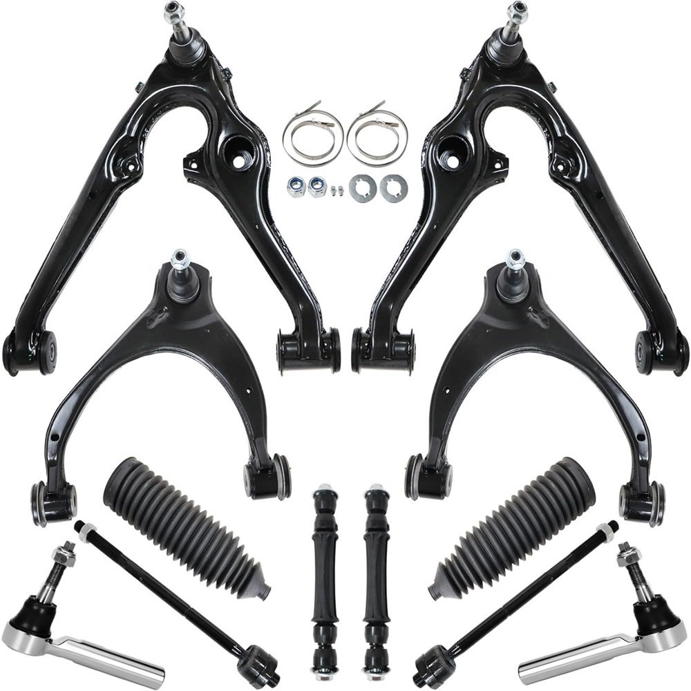 For 16-18 GMC Sierra 1500 Yukon Front Sway Bar Control Arm & Ball Joint Tie Rod
