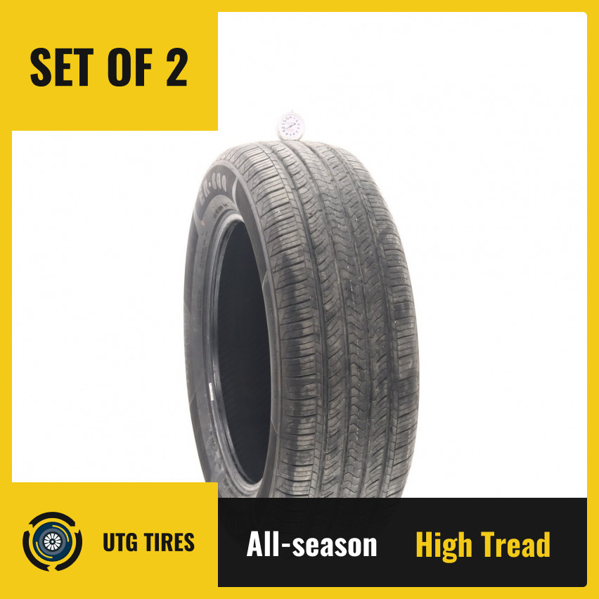 Set of (2) Used 235/60R18 Advanta ER-800 103H - 9/32 Set of (2) Used 235/60R18 Advanta ER-800 103H - 9/32