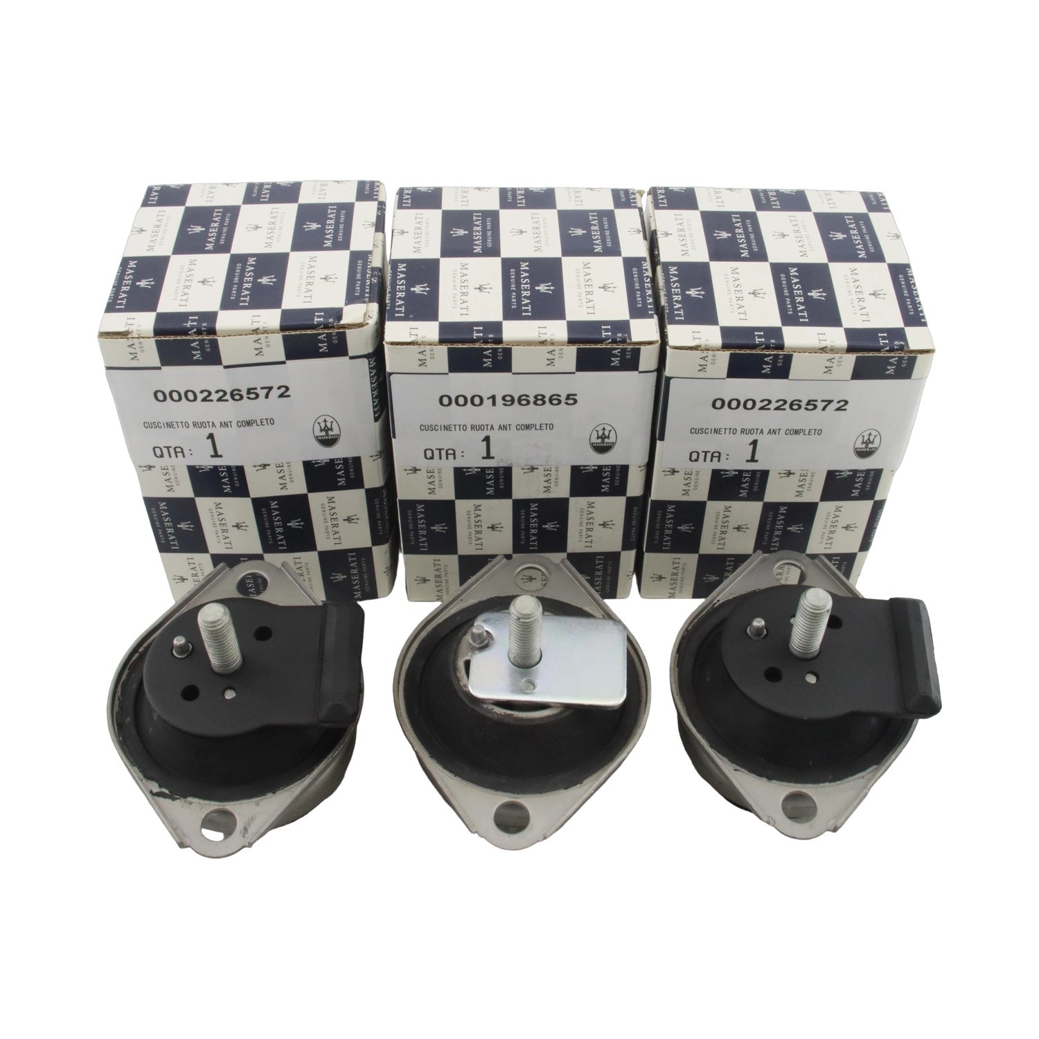 3pcs Genuine Engine & Transmission Mount kit fits Maserati Quattroporte GT GC