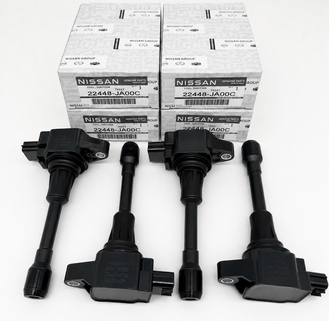 4pc OEM 2013-2018 Nissan Altima 2.5L Ignition Coils  22448-1KT1A