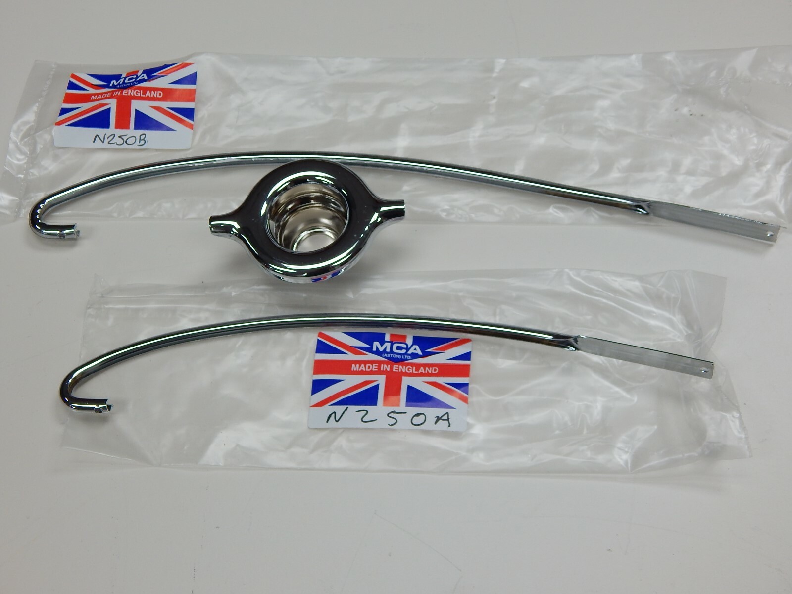 BSA GAS PETROL FUEL TANK TRIM SET 1967-1970 LIGHTING THUNDERBOLT ROYAL STAR A65