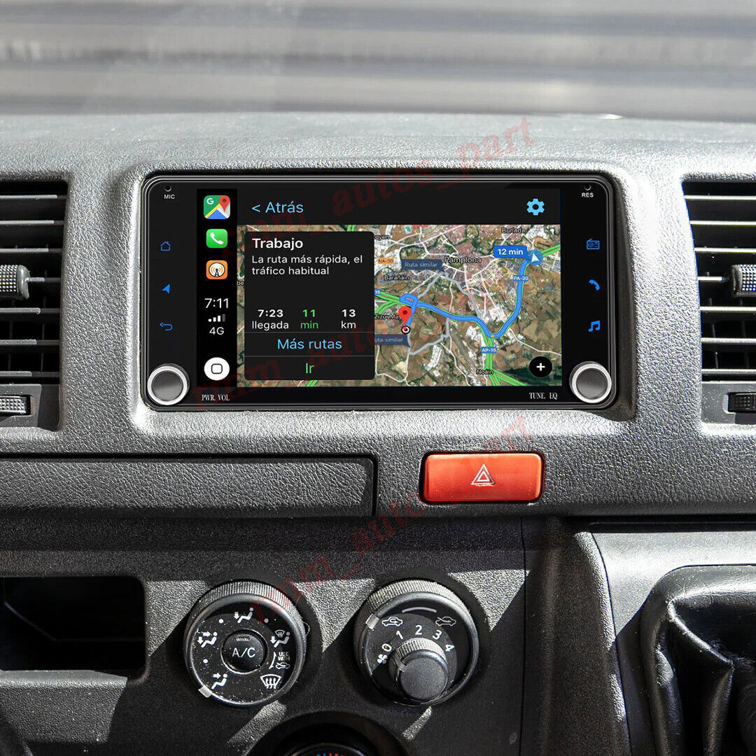 CarPlay For 2006-2019 Toyota Hiace Android 15 Car Stereo Radio GPS WIFI +Camera