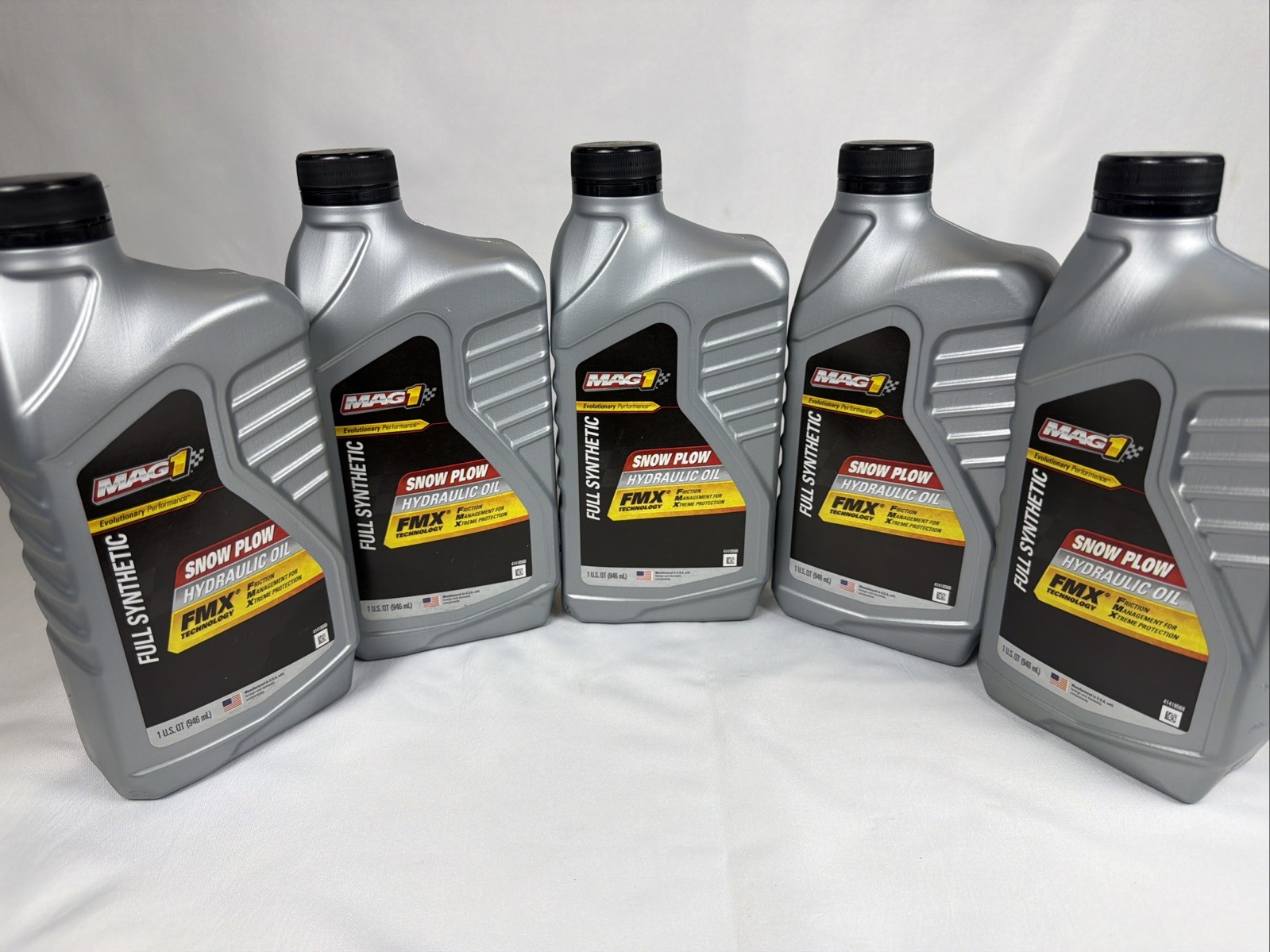 5 Pack - 65979 Snow Plow Hydraulic Oil - 1 Quart