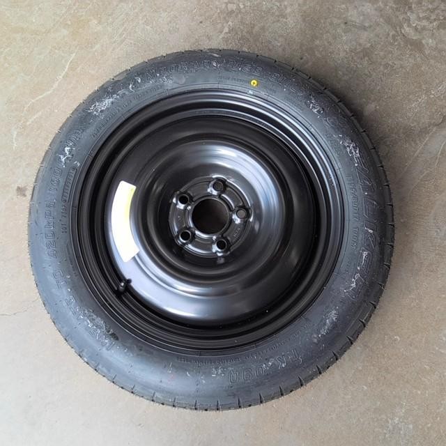 Used Spare Tire Wheel fits: 2021 Nissan Rogue 17x4 spare Spare Tire Grade A
