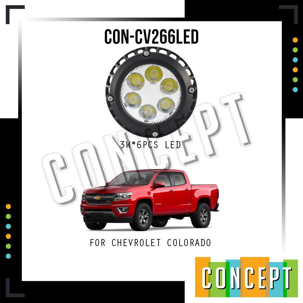 2016-2020 Chevrolet Colorado LED Fog Lights with CONCEPT DESIGN Left & Right