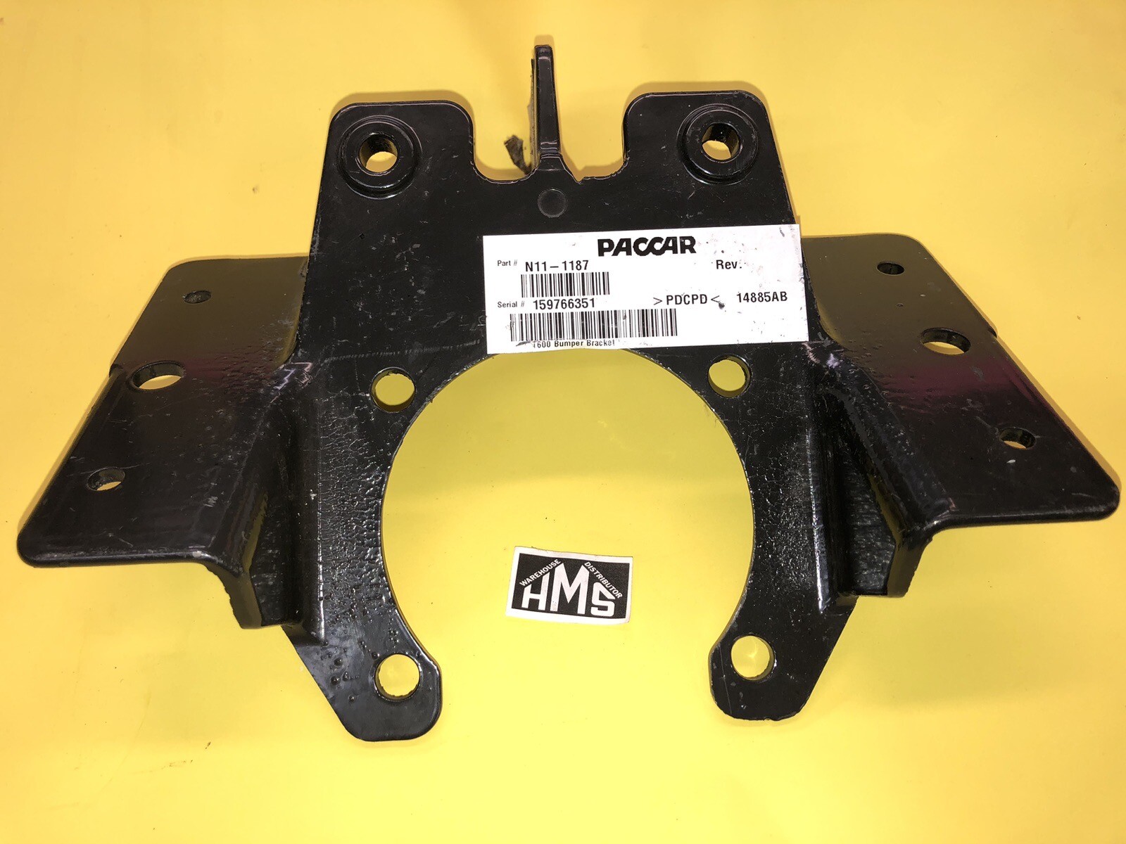 PACCAR   N11-1187  Bracket, Bumper Kenworth T660  &  T600