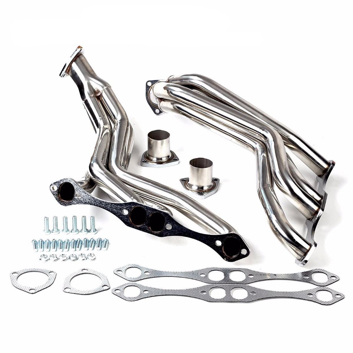 Fat Fenderwell Header for Chevy 35-48 Small Block V8 265-400 Stainless Fat Fenderwell Header for Chevy 35-48 Small Block V8 265-400 Stainless