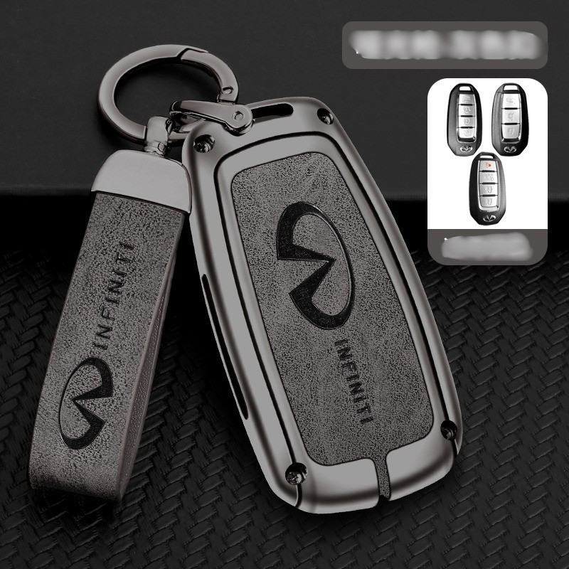 New Metal Key Fob Case Fob For INFINITI Q50 Q60 QX55 QX60 2018-2025
