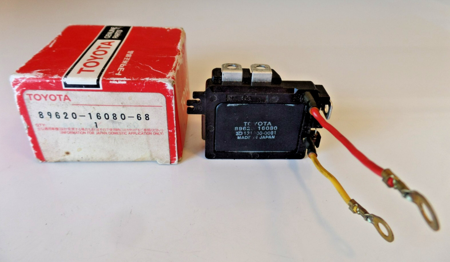 New Toyota Genuine 89620-16080-68 Distributor Ignition Igniter Module Japan NOS