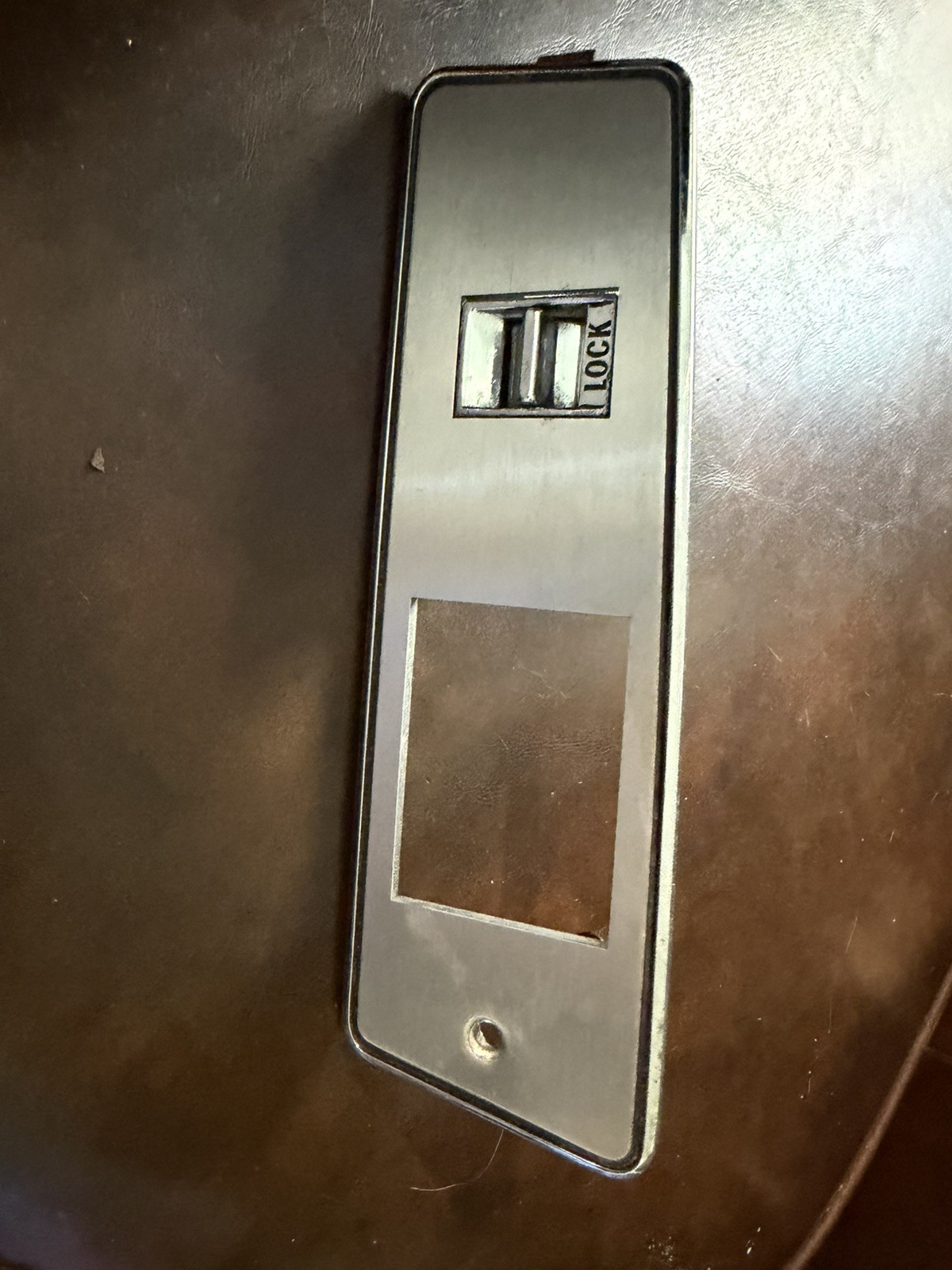 1977 - 1979 Pontiac Bonneville Safari lock window panel switch bezel Olds Buick 1977 - 1979 Pontiac Bonneville Safari lock window panel switch bezel Olds Buick