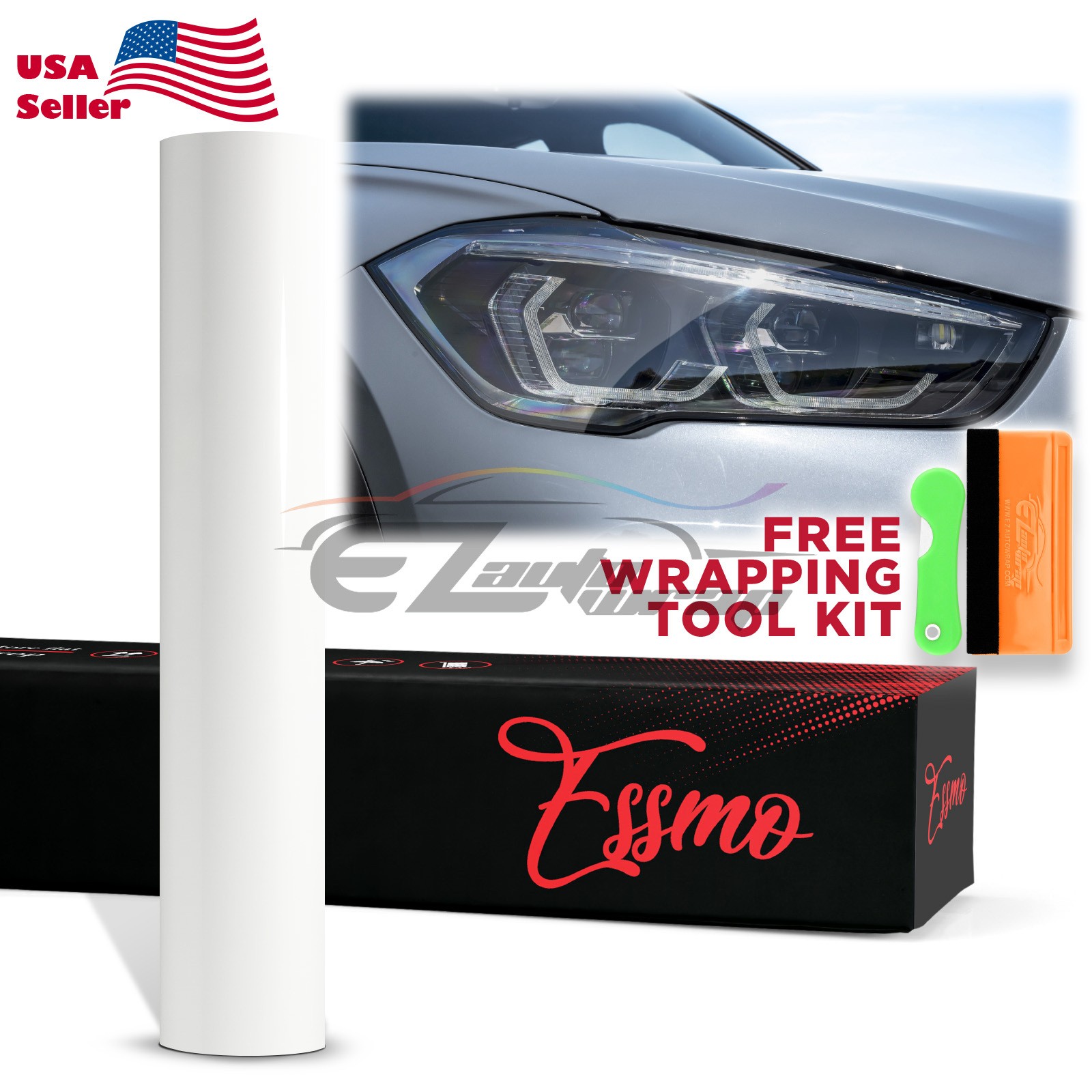 Headlight TPU Tint Gloss Matte PPF Protection Film Taillight Lamp Vinyl Car Wrap