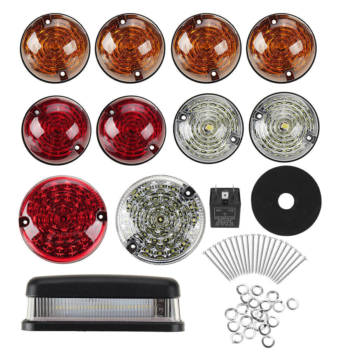 For Land Rover Defender 90 / 110 / 130 Full Colour Led Upgrade Kit 12Pcs/Set