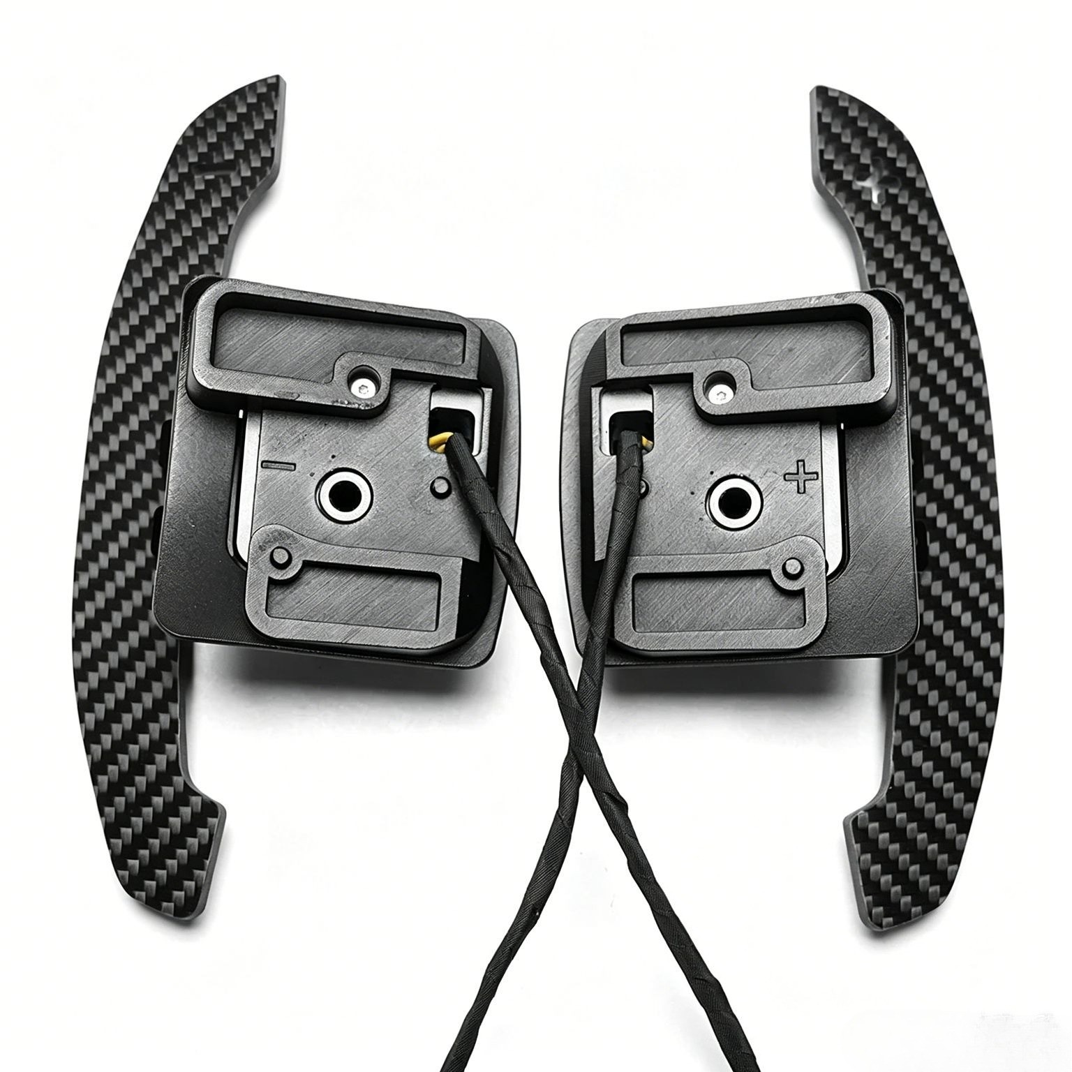 Glossy Carbon Fiber Magnetic Paddle Shifters Fit BMW E90 E92 E93 328i 325i 05-12 Glossy Carbon Fiber Magnetic Paddle Shifters Fit BMW E90 E92 E93 328i 325i 05-12