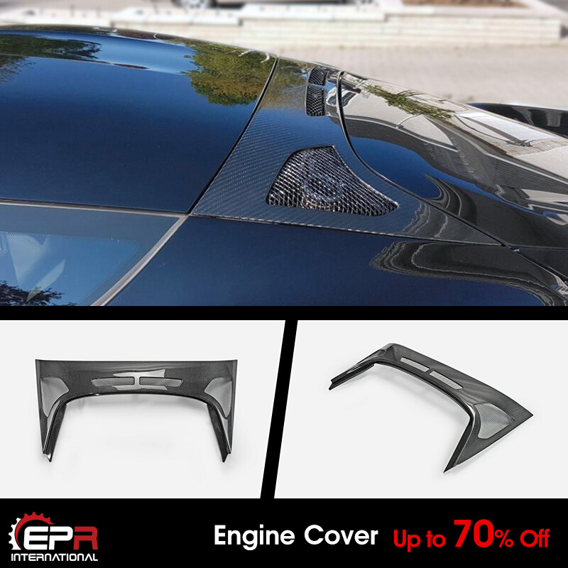 OE Carbon Glossy For Lotus Evora engine bay sail panel Body kits