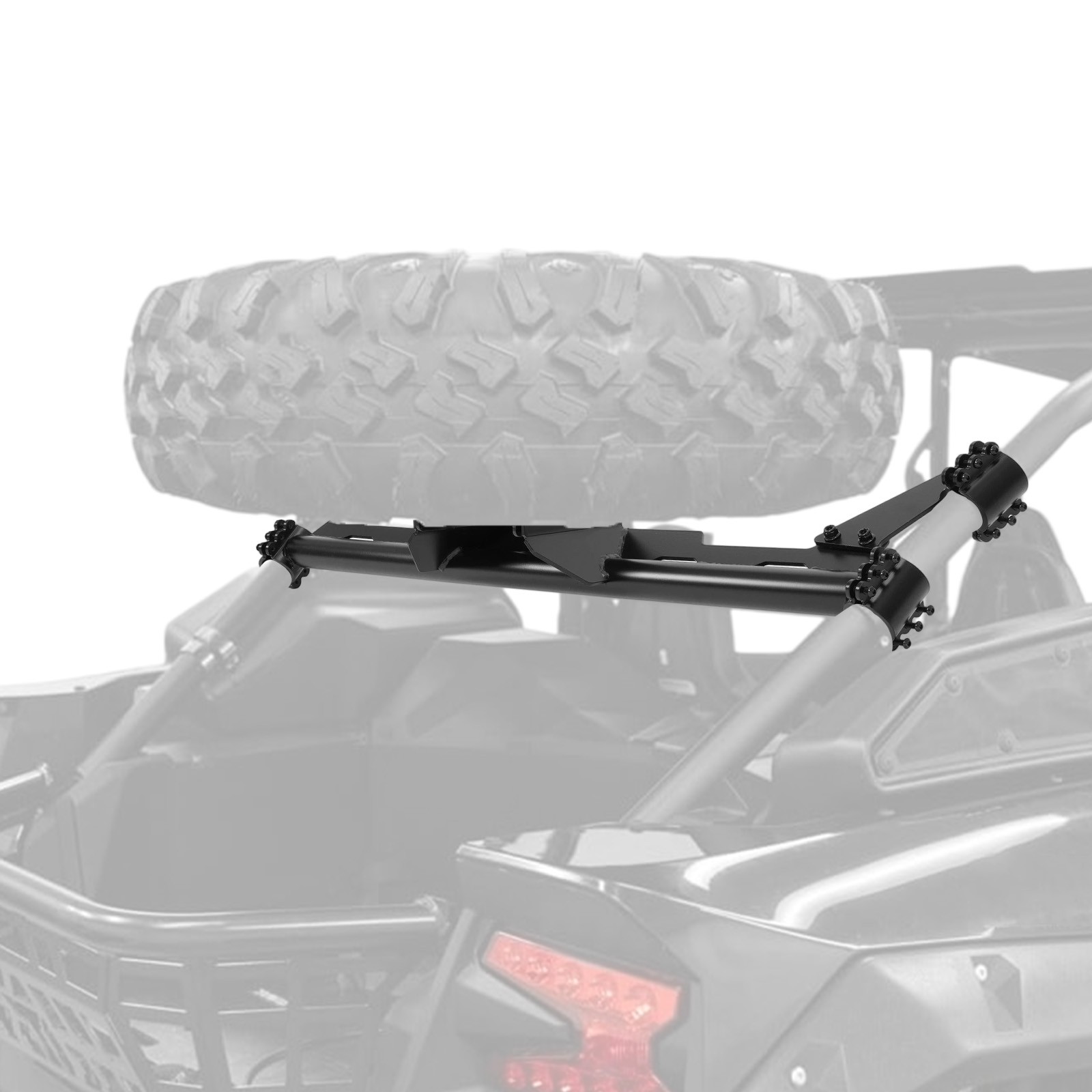 For Kawasaki Teryx KRX 1000 ES Trail 2020-2025 21 22 23 Steel Spare Tire Carrier