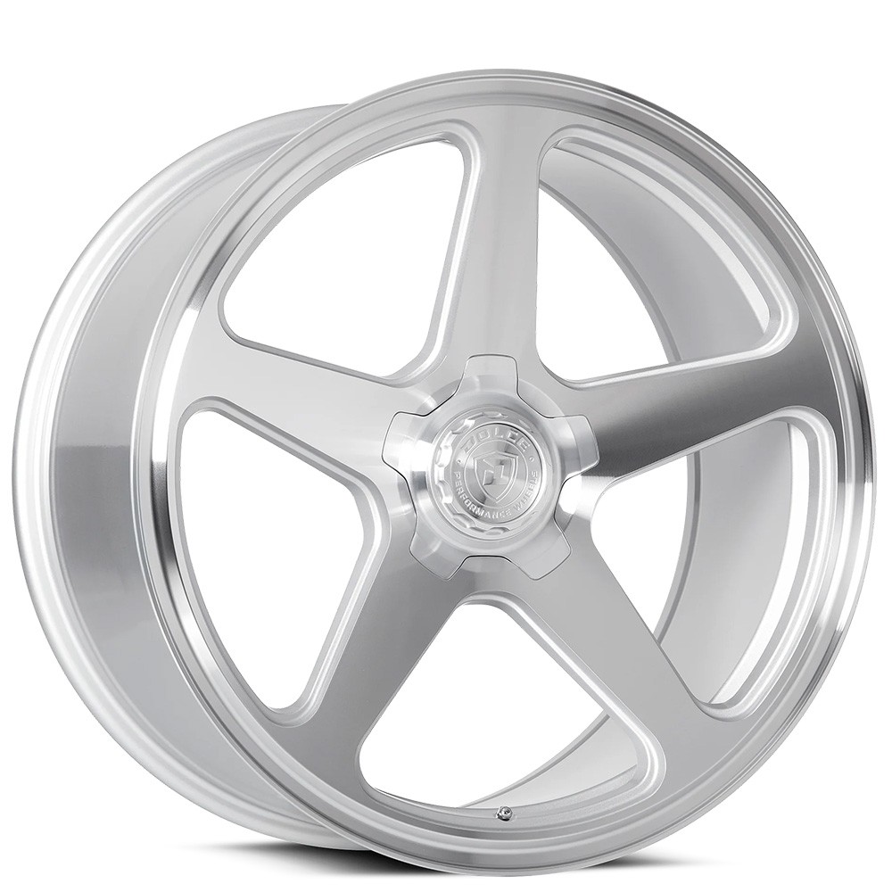 20x8.5/20x10 Dolce Performance Wheels Stella Gloss Silver Rims (4pcs)