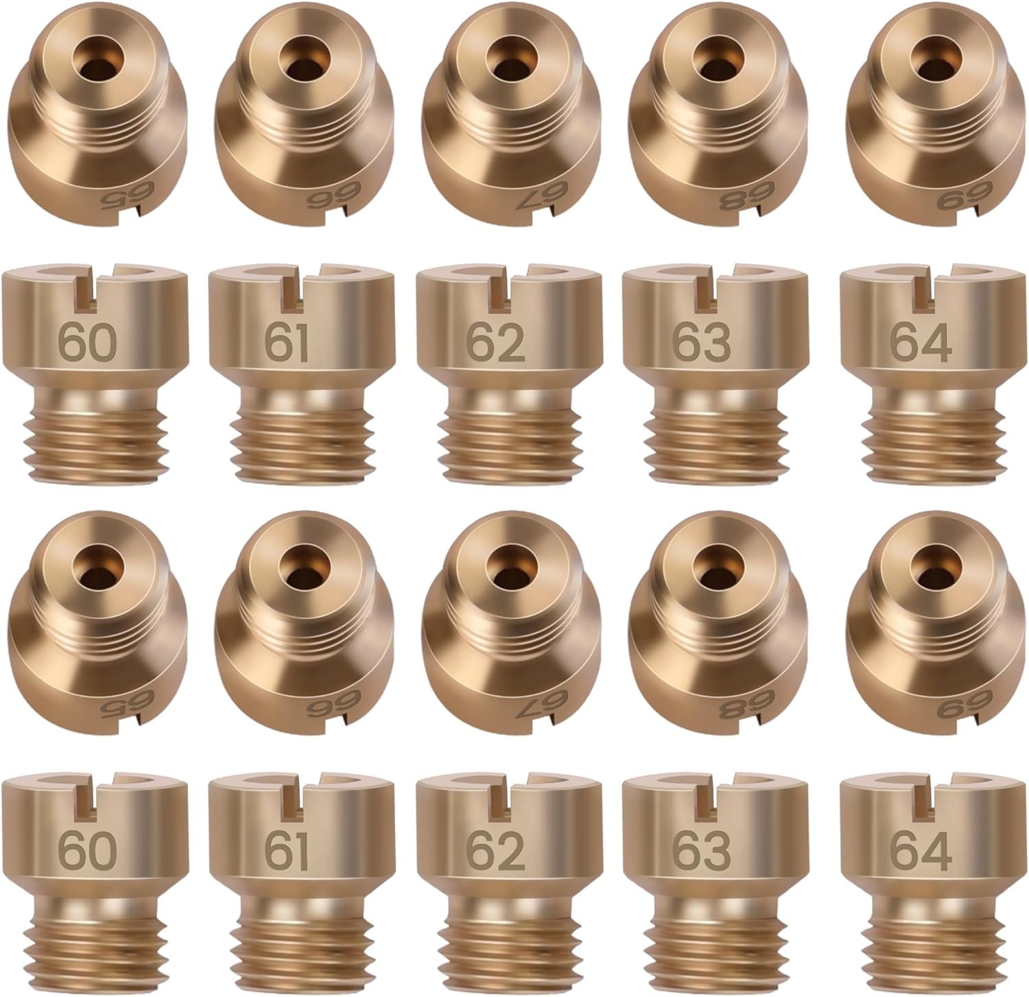 20PCS FOR HOLLEY CARBURETOR MAIN JETS SIZE 1/4