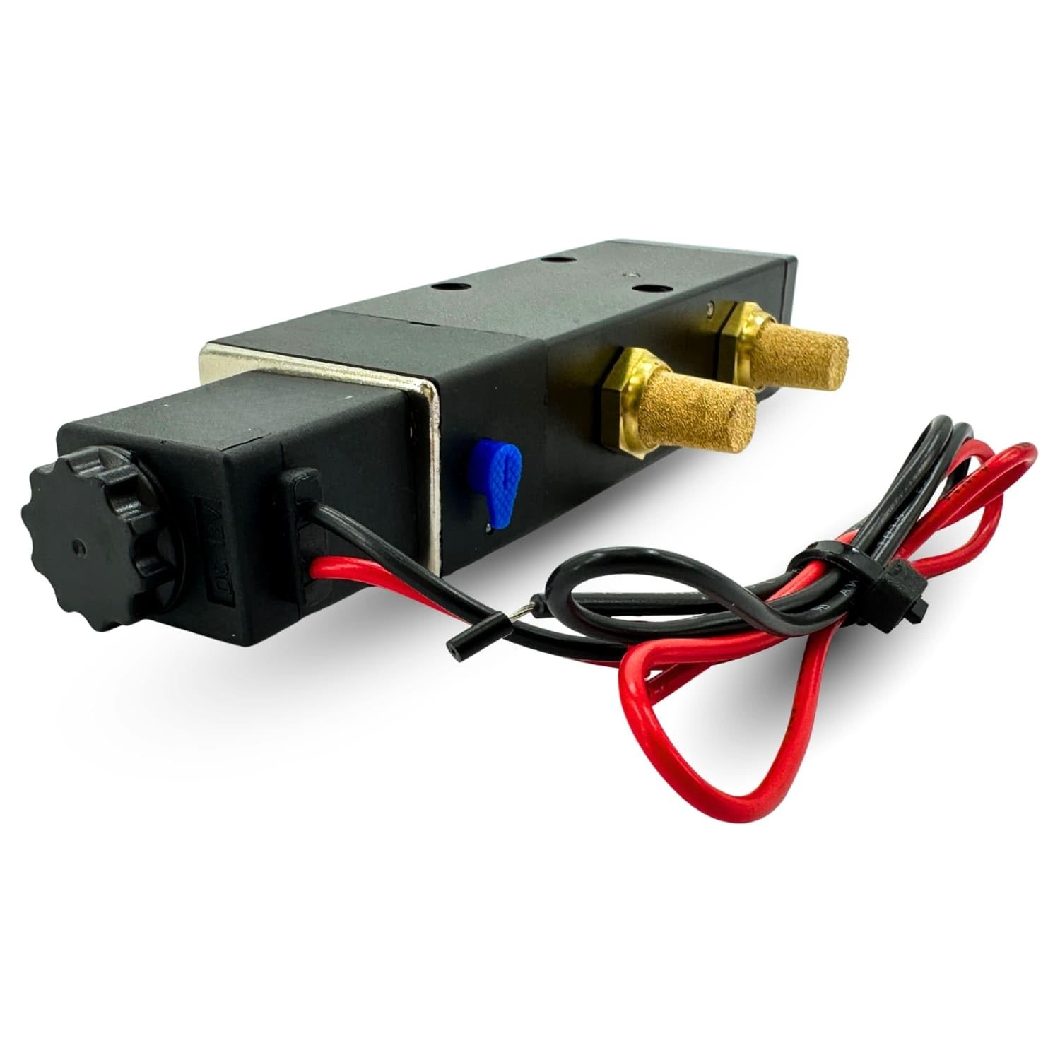 TORQUE 4-Way Electronic Solenoid Valve (Stainless Steel) (Air-piloted assist)