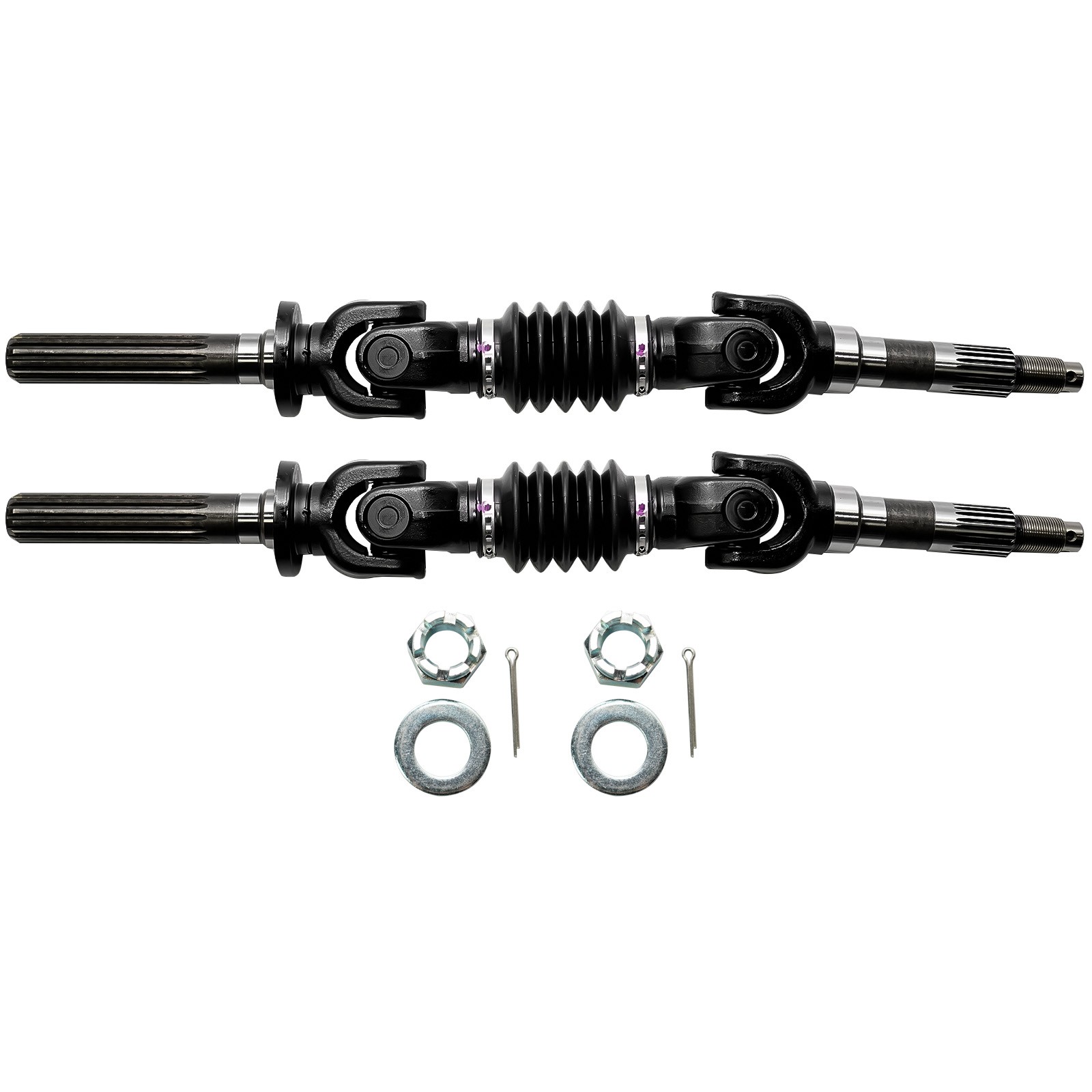 Left & Right Yoke and U Joint Rear Axle Set for Kubota RTV900 4x4 2004-2010 New