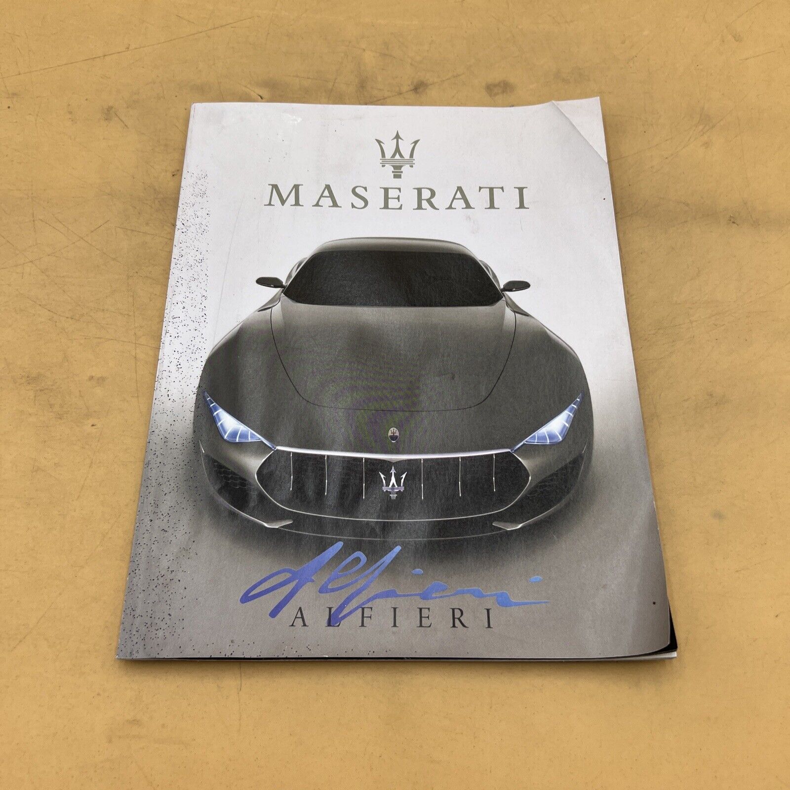 2014 Maserati Alfieri Sales Advertising Brochure Magazine, Autoweek Media Group