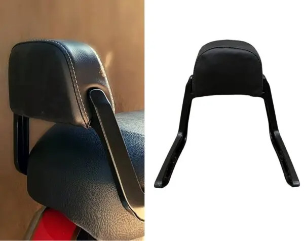 Royal Enfield Reborn Classic 350 Pillion Backrest Aluminium Passenger Support