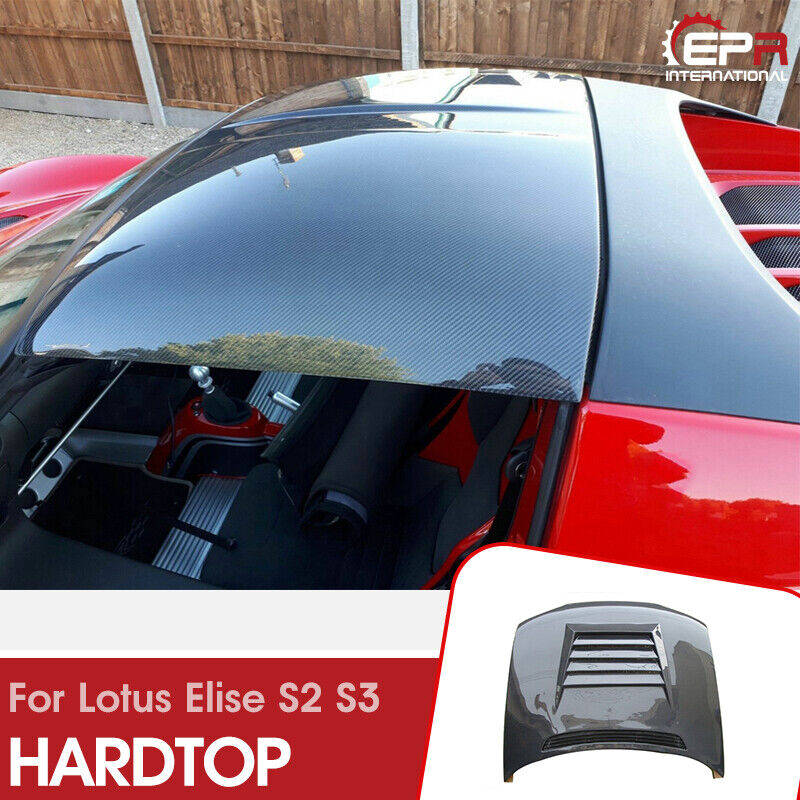 For Lotus Elise S2 S3 (All model) & V6 OE Carbon Glossy Exige Hardtop Body kit