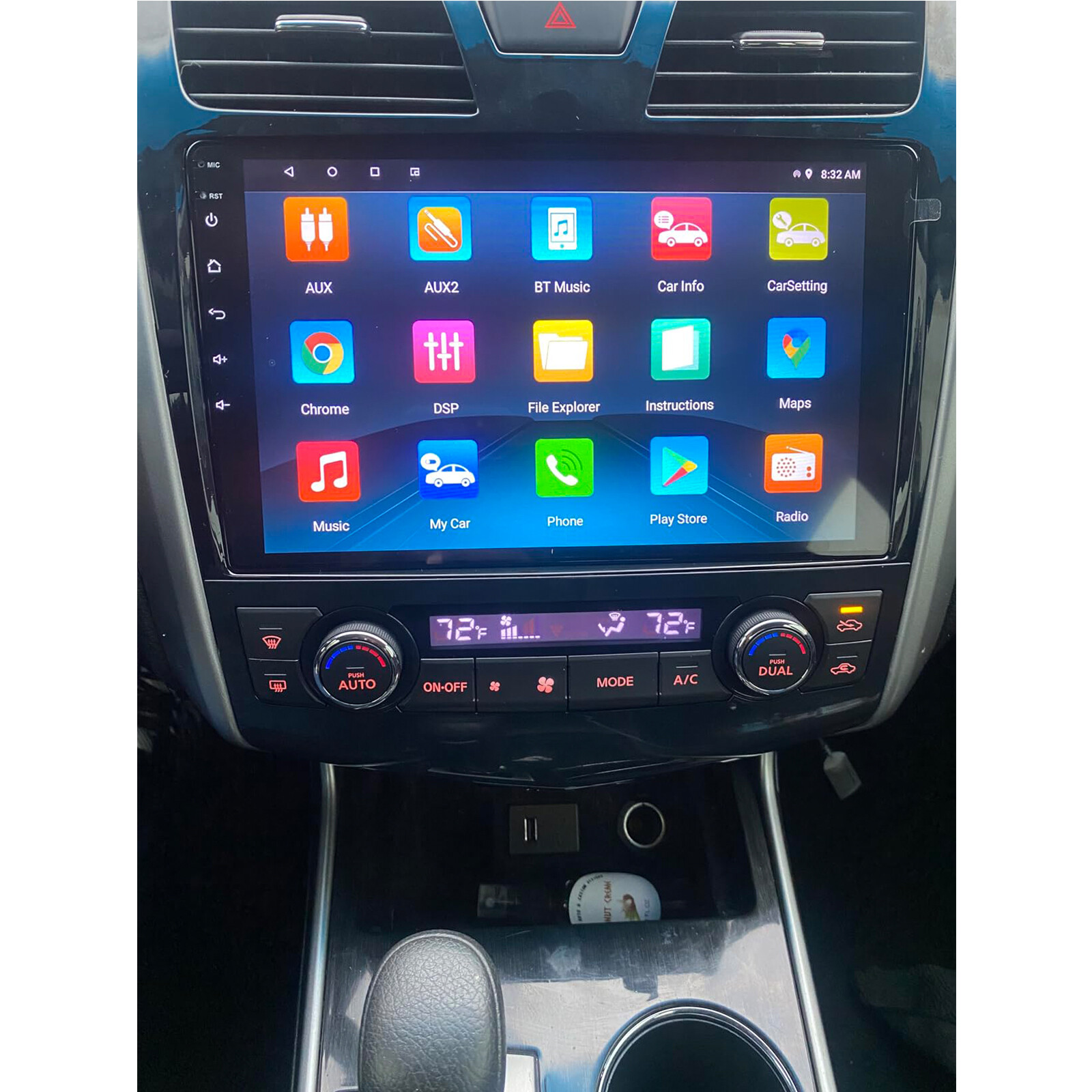 For 2013-2015 Nissan Altima Apple Carplay Car Radio Android 15 GPS FM Stereo DSP