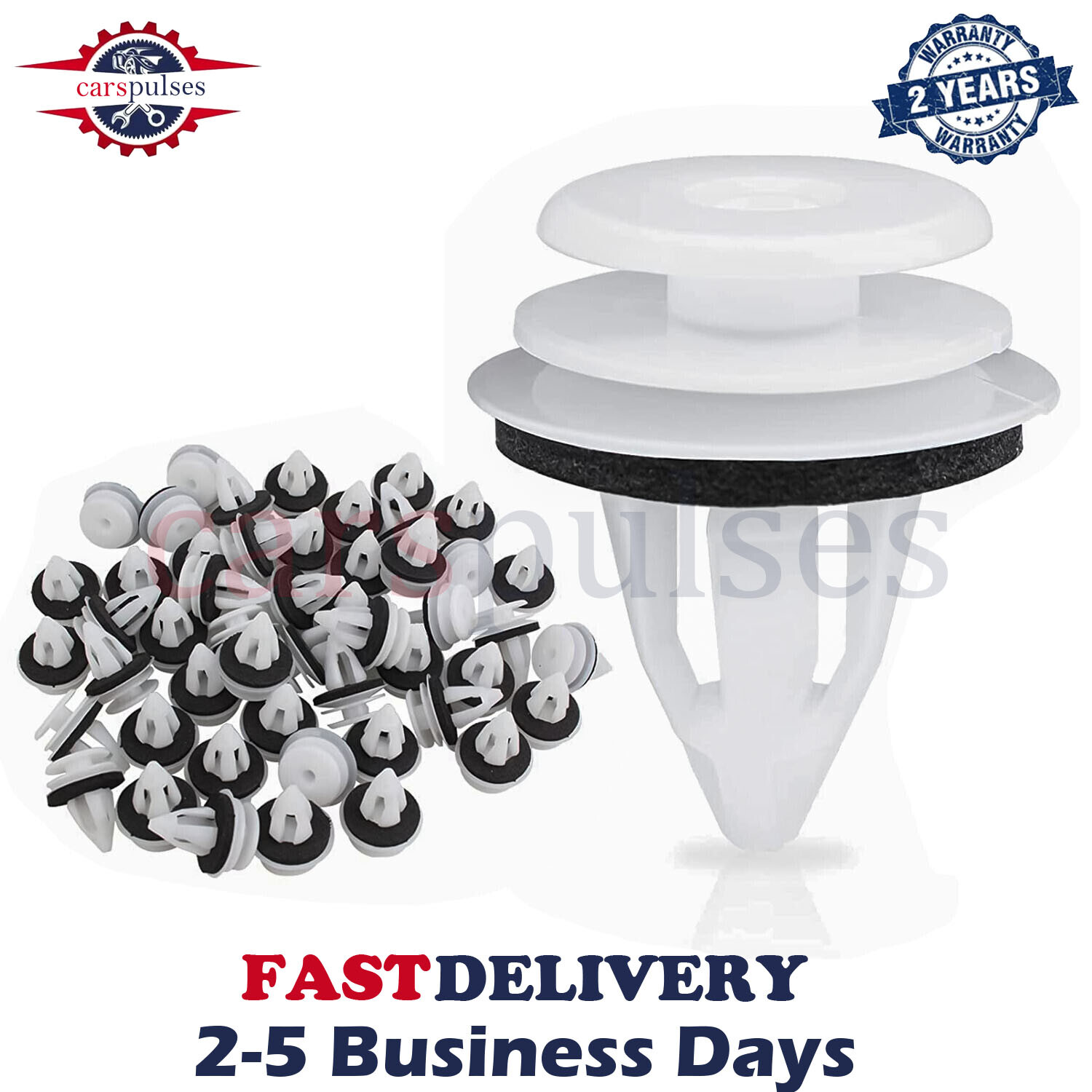 100X Door Panel Clips For BMW 325i 325Ci 330i  525i 530i 328i 318is 528i 740i
