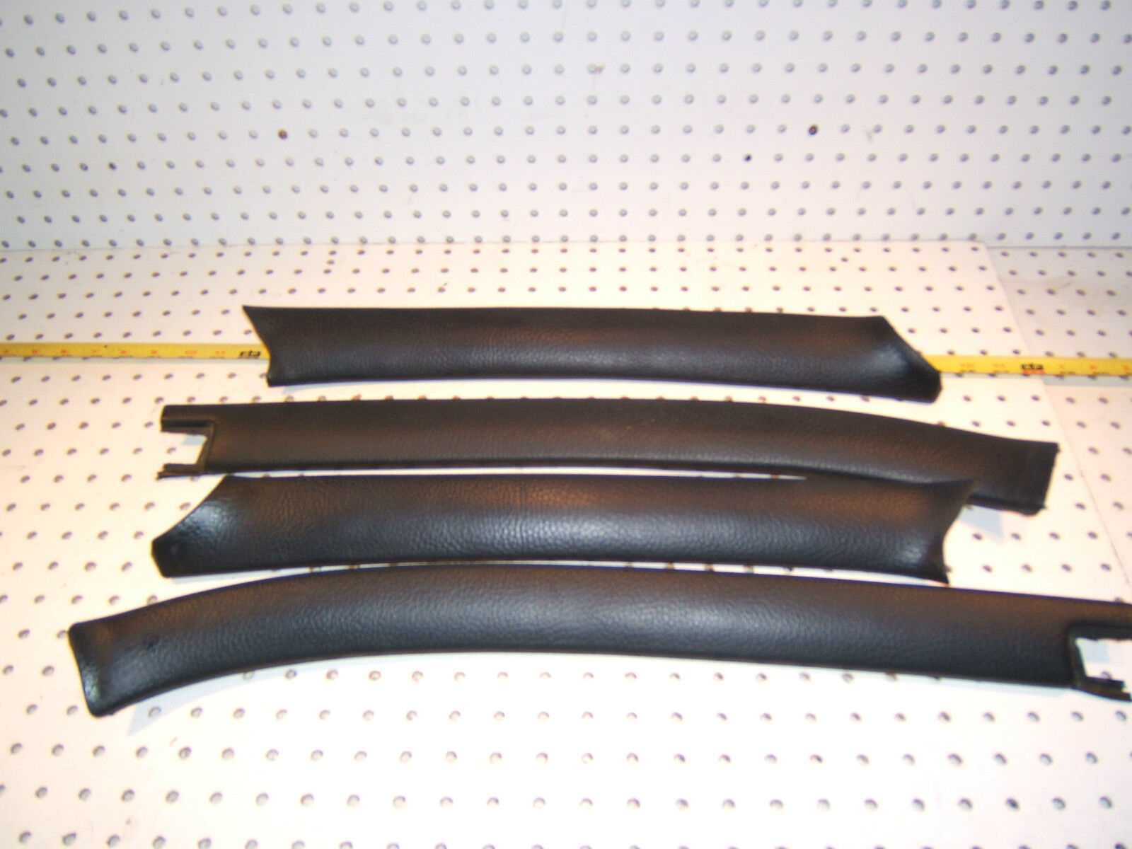 Mercedes Late W109,W108 windshield inner frame BLUE OEM 1 set of 4 Covers only