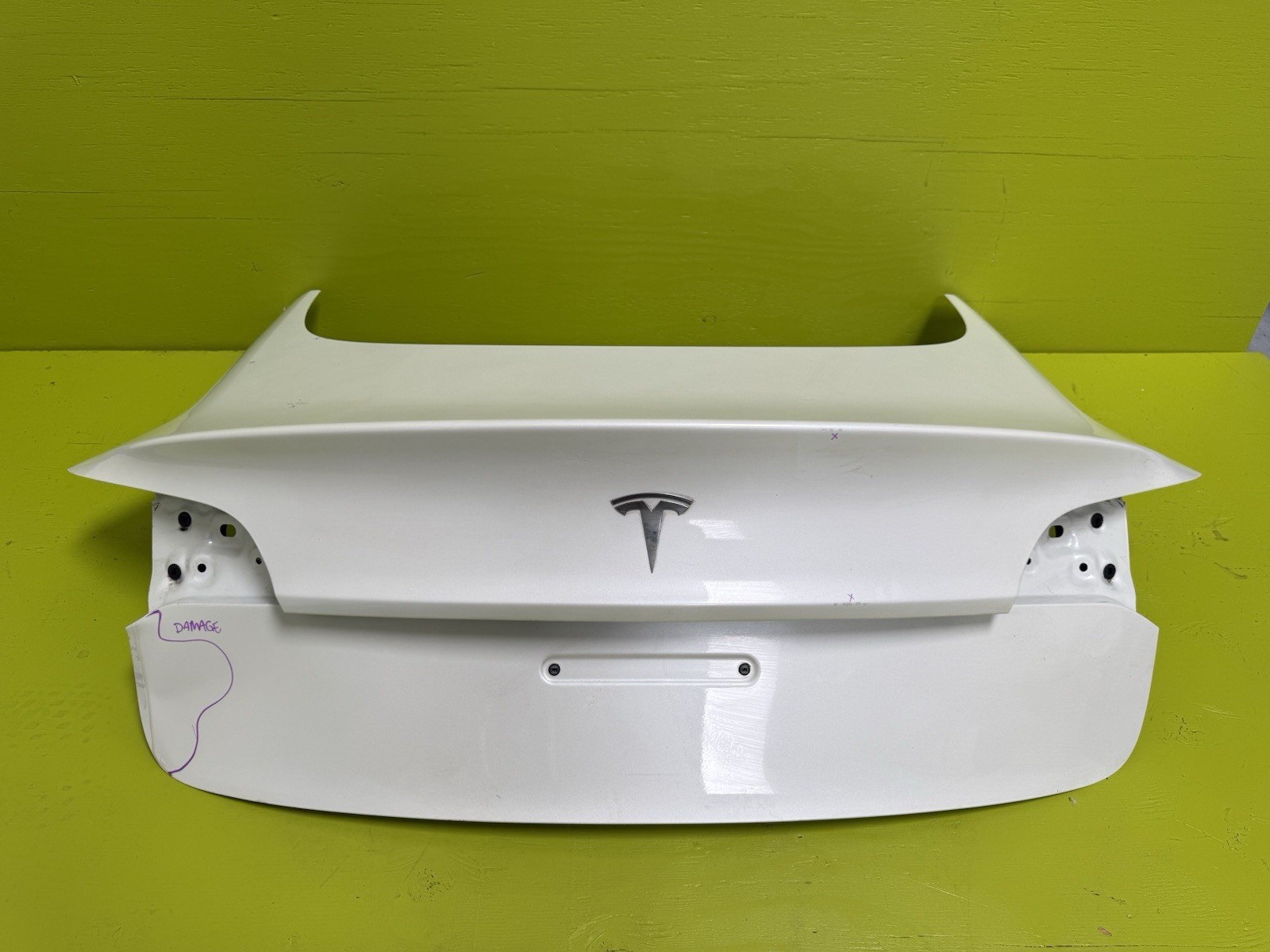2017 2018 2019 2020 2021 2022 2023 Tesla Model 3 Trunk Lid Shell Panel OEM