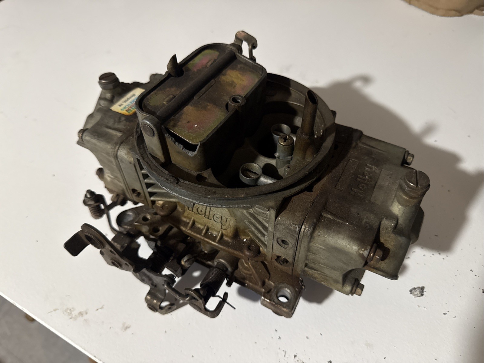 Holley Carberator 8050B Four Barrell Pre-Owned Runs Just Needs To Be Cleaned Holley Carberator 8050B Four Barrell Pre-Owned Runs Just Needs To Be Cleaned