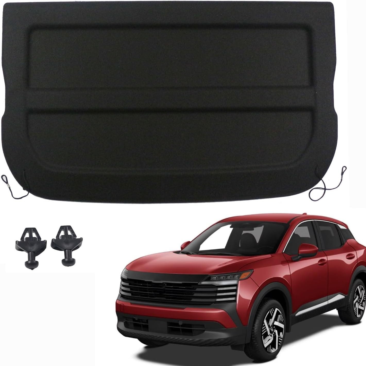 Non-retractable Cargo Cover for 2025-2027 Nissan Kicks Rear Trunk Accessory