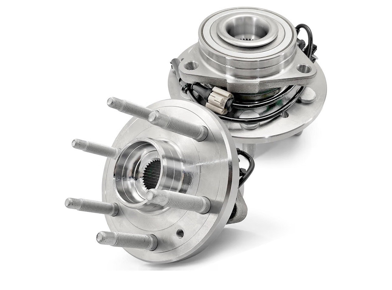 4WD Front Wheel Bearing Hubs for 2007-2013 Chevy Silverado GMC Sierra 1500 Tahoe