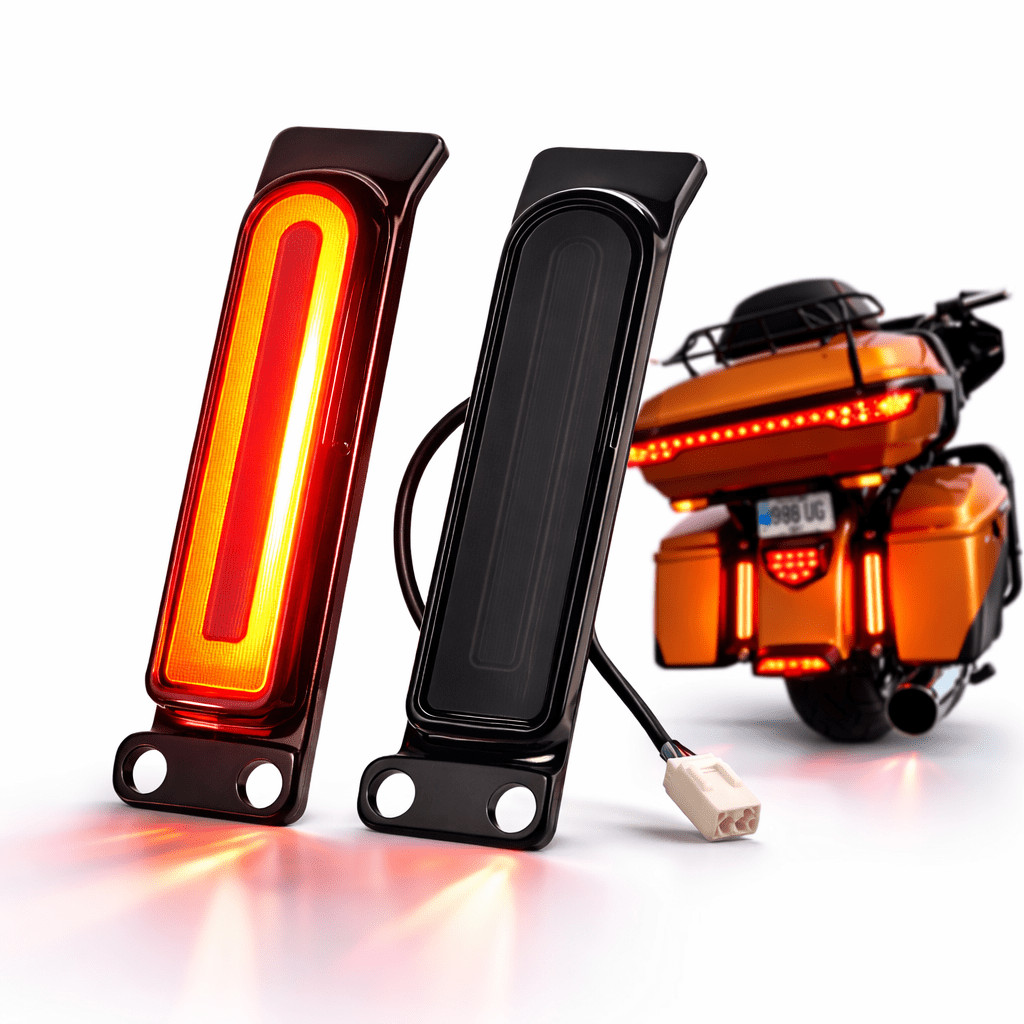 Eagle Lights Saddlebag HALOS Running Brake & Turn Filler Lights Harley-Davidson